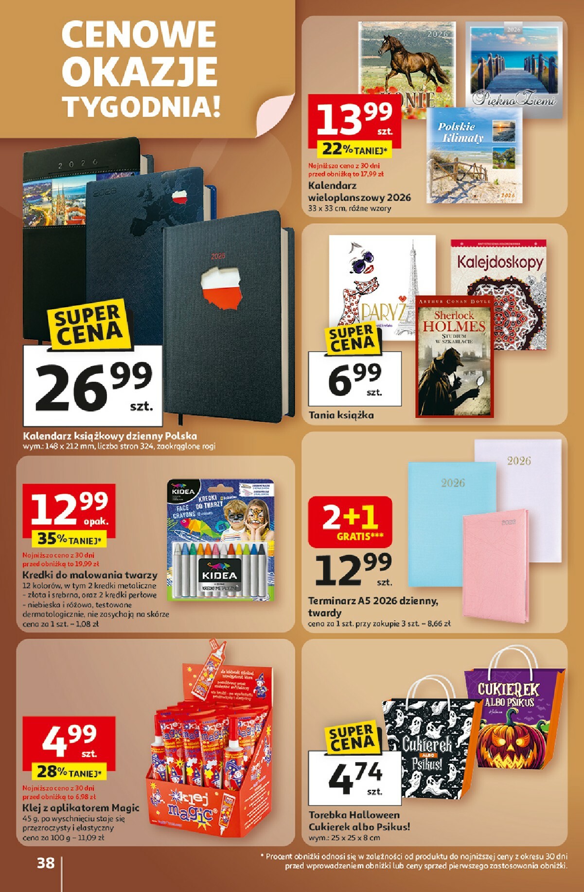 auchan - Gazetka Hipermarket Auchan - ważna od 23.10. do 29.10. - page: 38 auchan - Gazetka Hipermarket Auchan - ważna od 23.10. do 29.10. - page: 38
