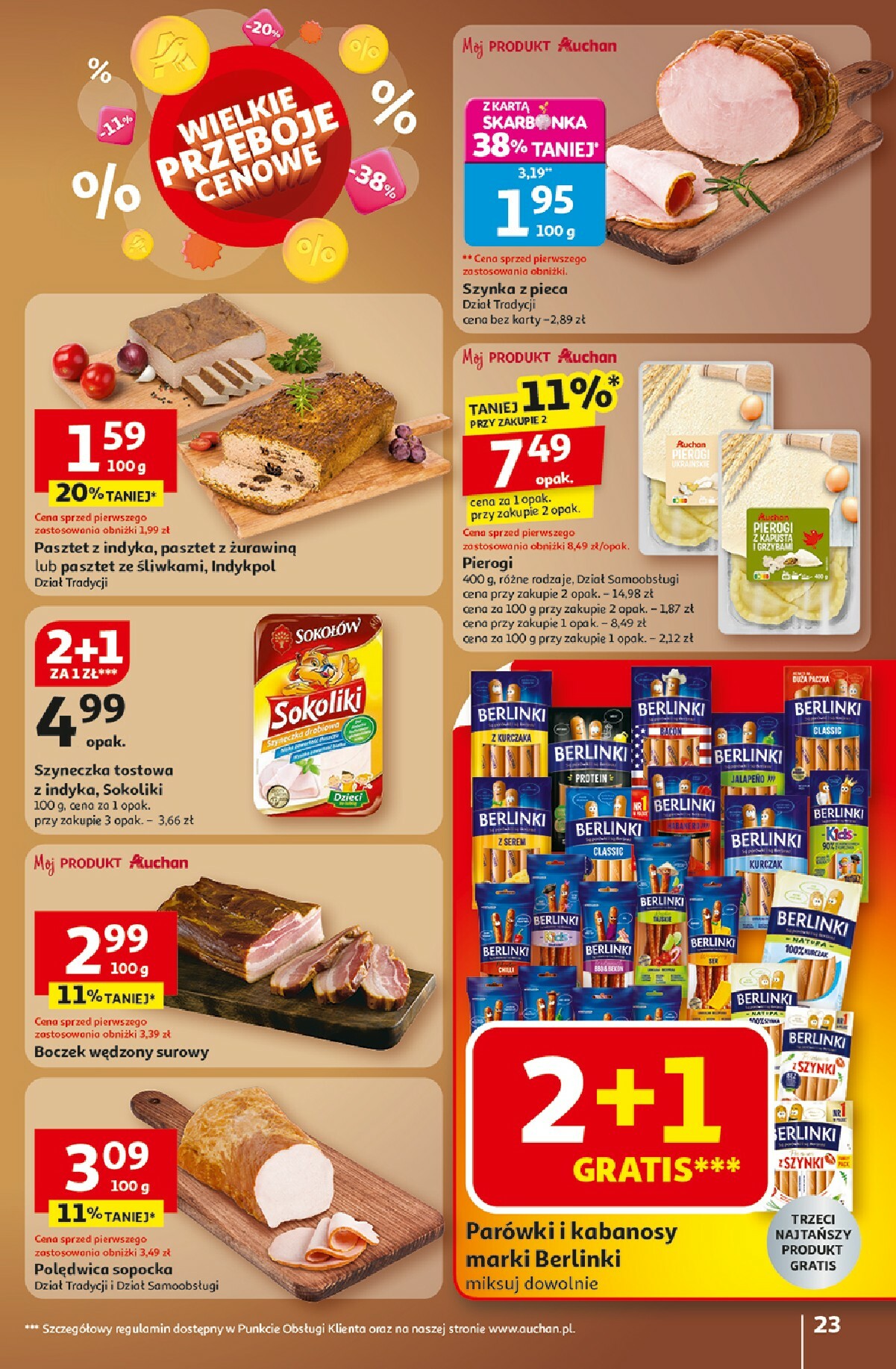 auchan - Gazetka Hipermarket Auchan - ważna od 23.10. do 29.10. - page: 23 auchan - Gazetka Hipermarket Auchan - ważna od 23.10. do 29.10. - page: 23