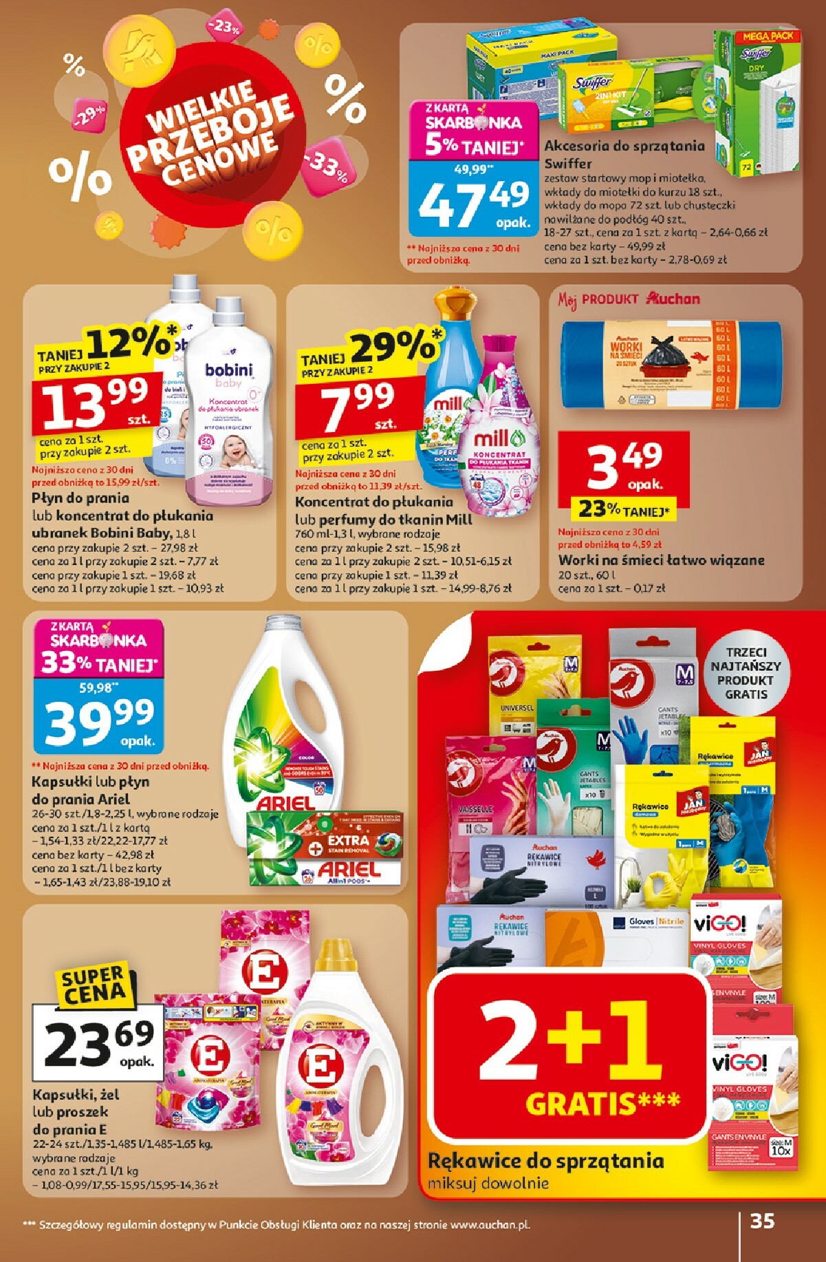 auchan - Gazetka Hipermarket Auchan - ważna od 23.10. do 29.10. - page: 35 auchan - Gazetka Hipermarket Auchan - ważna od 23.10. do 29.10. - page: 35