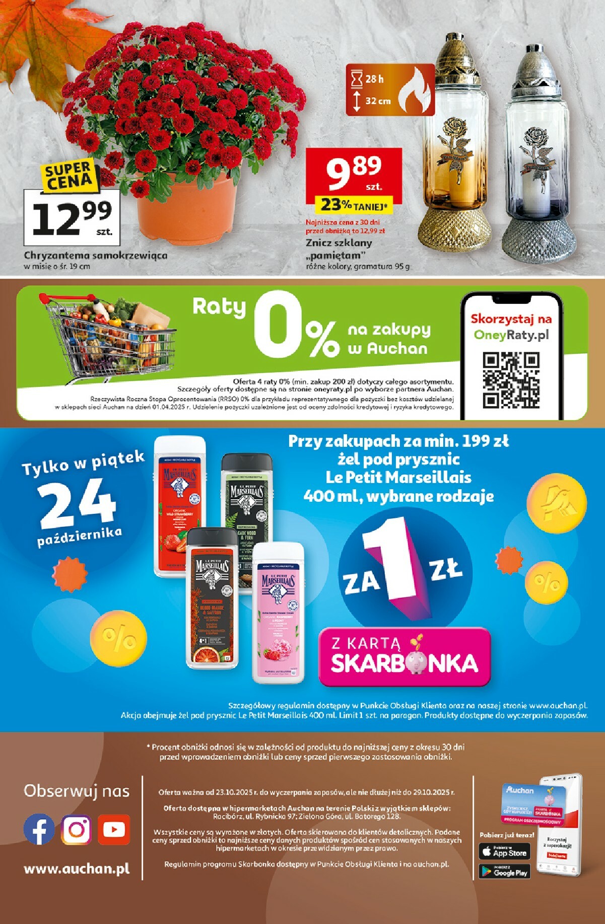 auchan - Gazetka Hipermarket Auchan - ważna od 23.10. do 29.10. - page: 45 auchan - Gazetka Hipermarket Auchan - ważna od 23.10. do 29.10. - page: 45