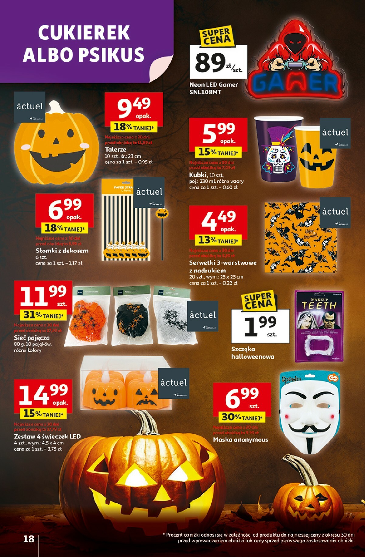 auchan - Gazetka Hipermarket Auchan - ważna od 23.10. do 29.10. - page: 18 auchan - Gazetka Hipermarket Auchan - ważna od 23.10. do 29.10. - page: 18