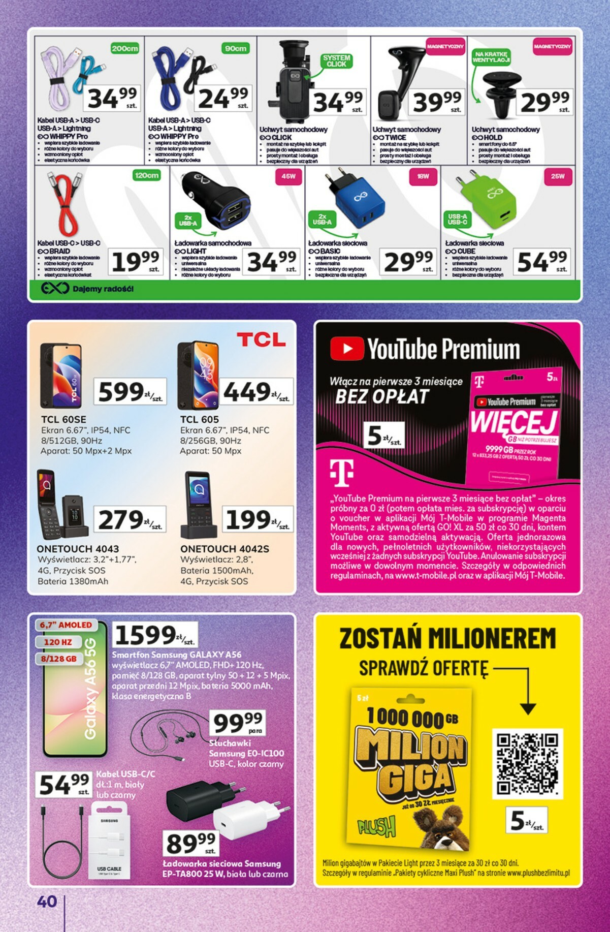 auchan - Gazetka Hipermarket Auchan - Znane marki duży wybór - ważna od 16.10. do 22.10. - page: 40 auchan - Gazetka Hipermarket Auchan - Znane marki duży wybór - ważna od 16.10. do 22.10. - page: 40