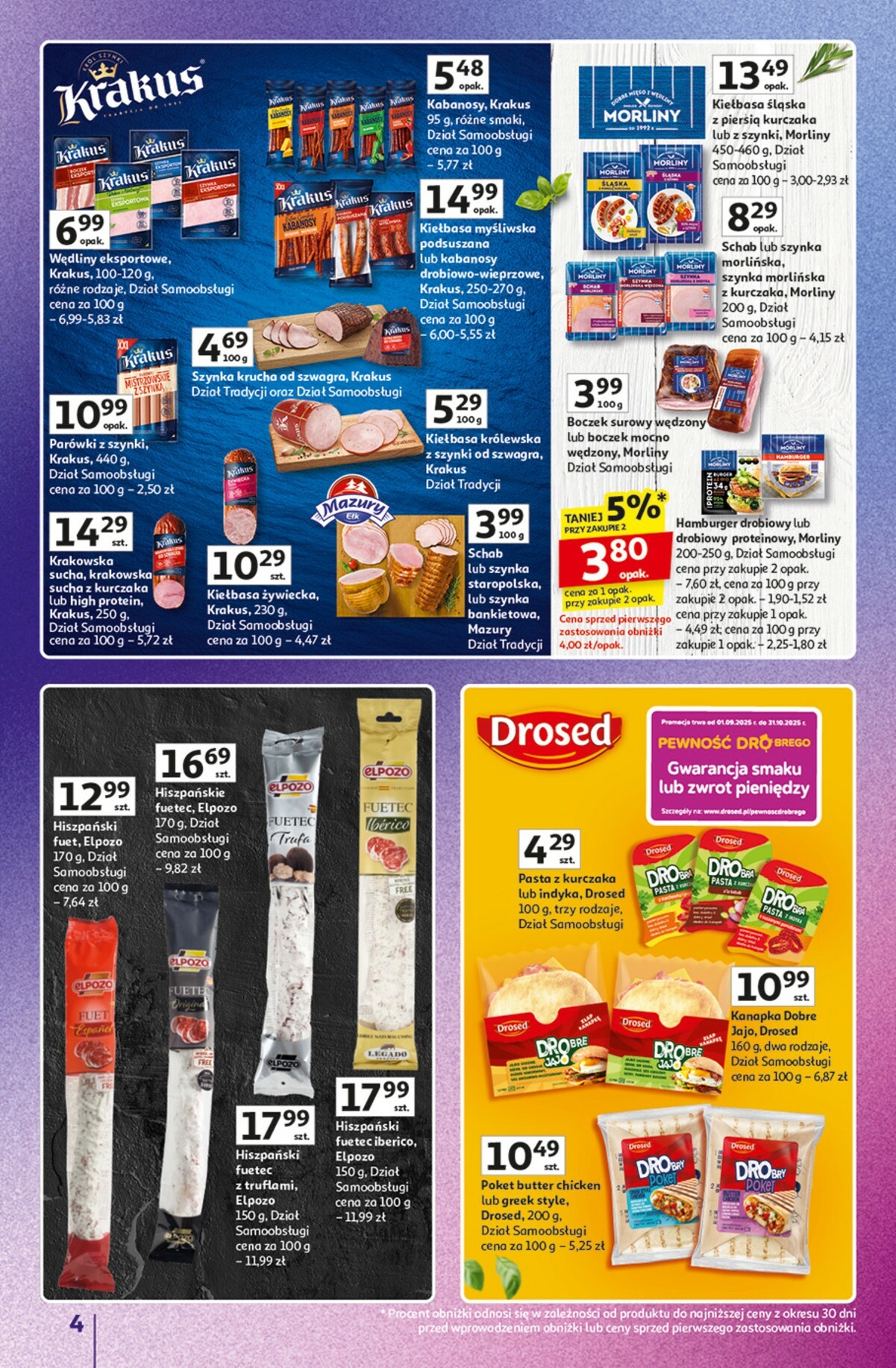 auchan - Gazetka Hipermarket Auchan - Znane marki duży wybór - ważna od 16.10. do 22.10. - page: 4 auchan - Gazetka Hipermarket Auchan - Znane marki duży wybór - ważna od 16.10. do 22.10. - page: 4
