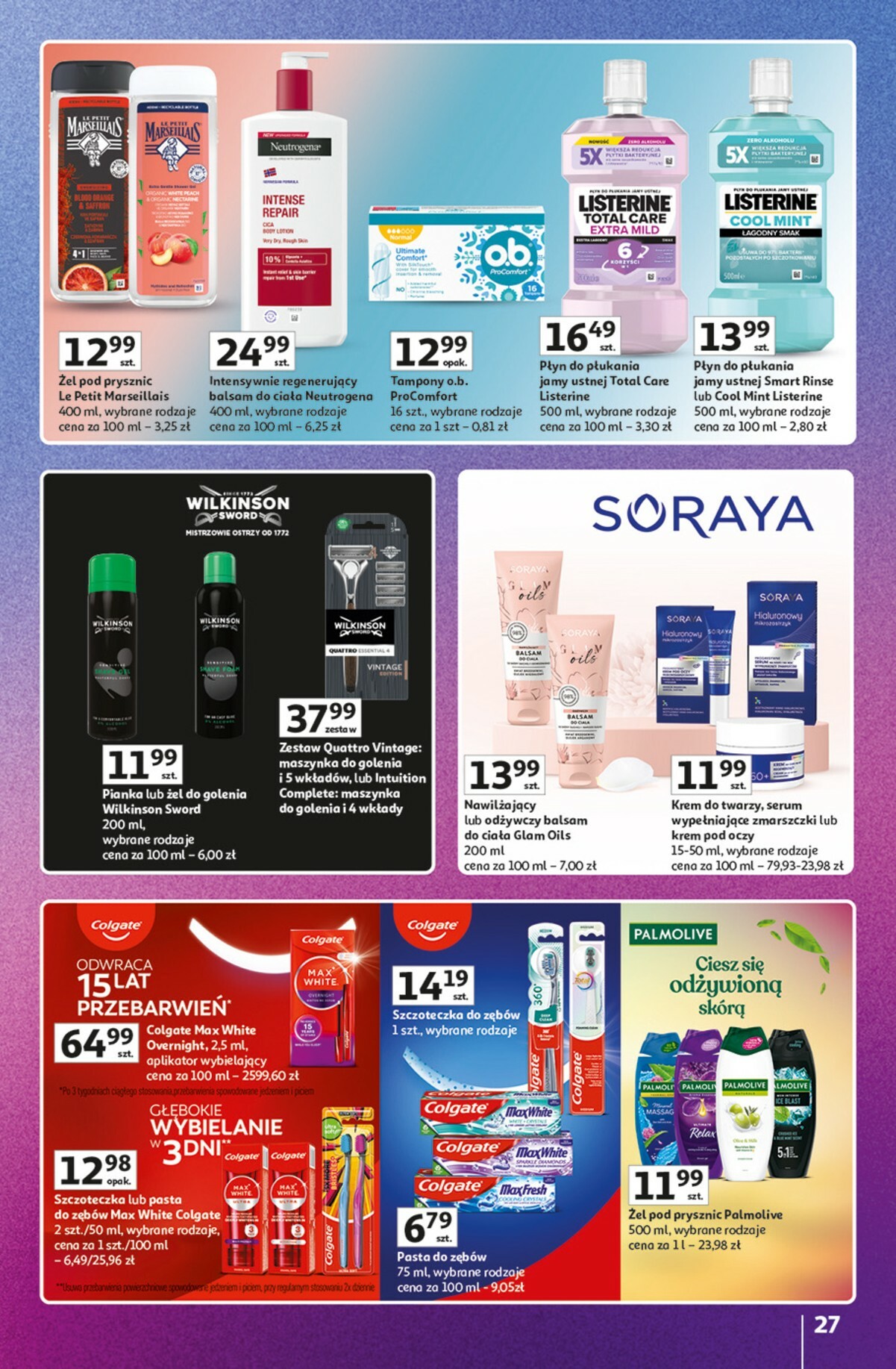 auchan - Gazetka Hipermarket Auchan - Znane marki duży wybór - ważna od 16.10. do 22.10. - page: 27 auchan - Gazetka Hipermarket Auchan - Znane marki duży wybór - ważna od 16.10. do 22.10. - page: 27