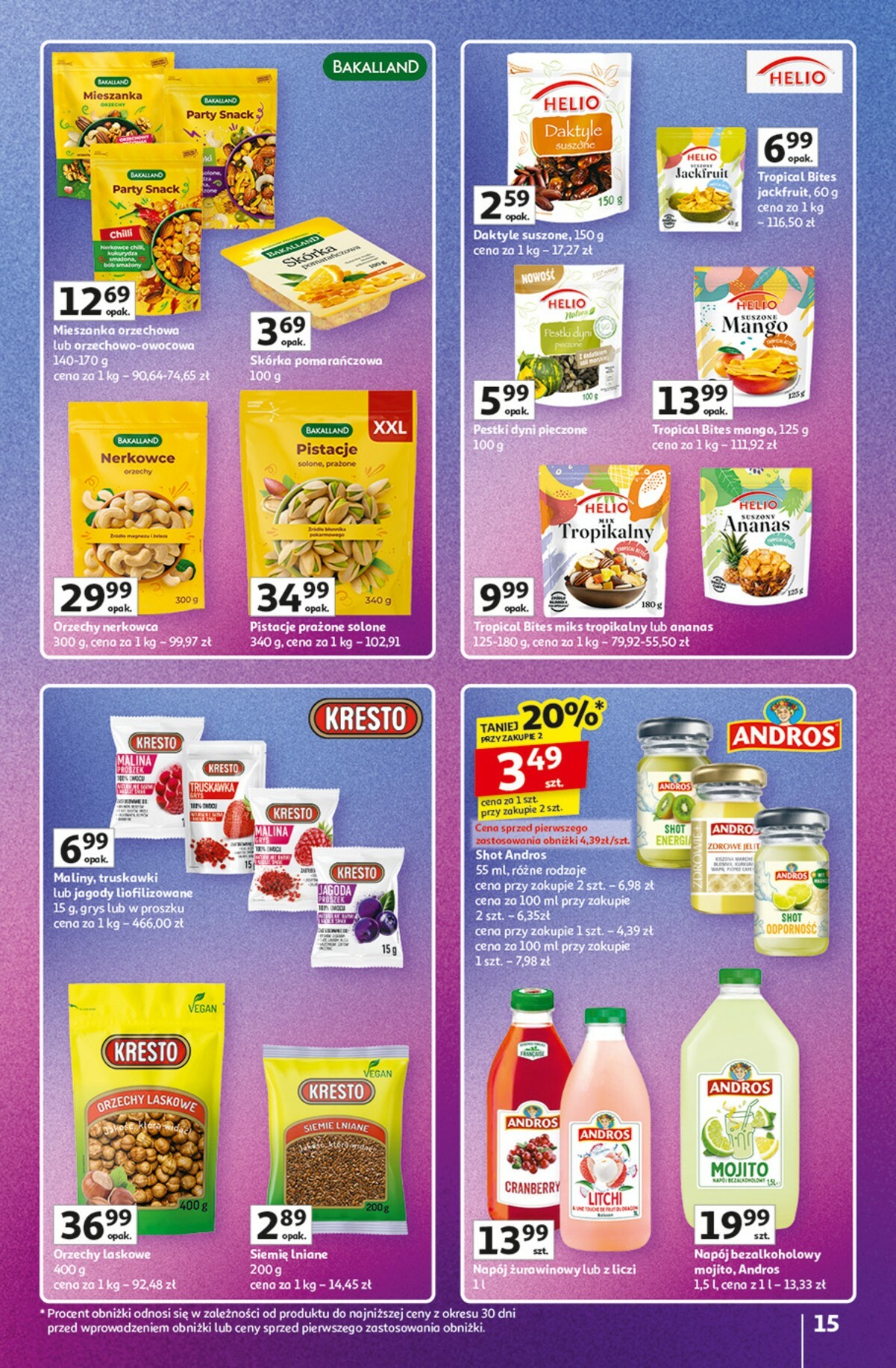 auchan - Gazetka Hipermarket Auchan - Znane marki duży wybór - ważna od 16.10. do 22.10. - page: 15 auchan - Gazetka Hipermarket Auchan - Znane marki duży wybór - ważna od 16.10. do 22.10. - page: 15
