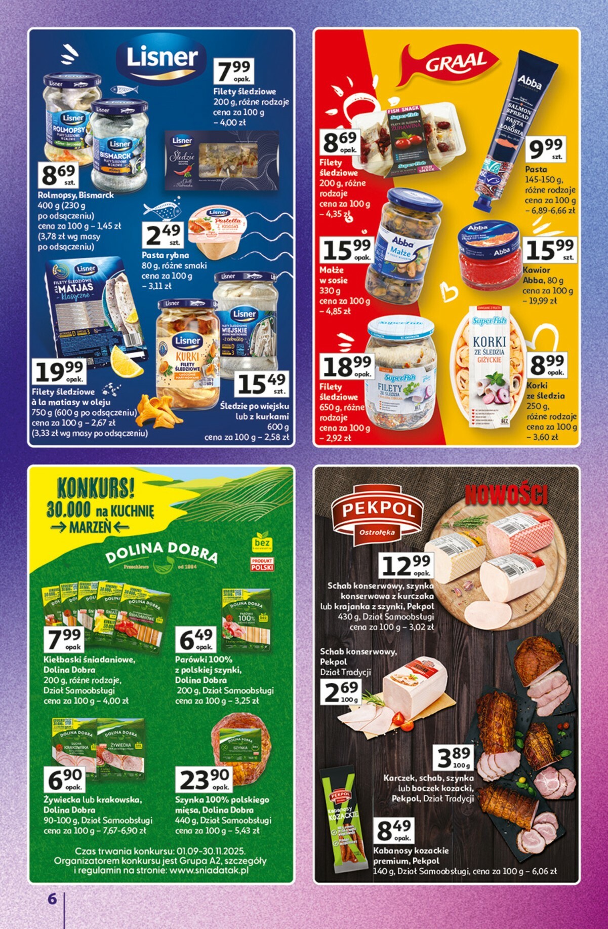 auchan - Gazetka Hipermarket Auchan - Znane marki duży wybór - ważna od 16.10. do 22.10. - page: 6 auchan - Gazetka Hipermarket Auchan - Znane marki duży wybór - ważna od 16.10. do 22.10. - page: 6