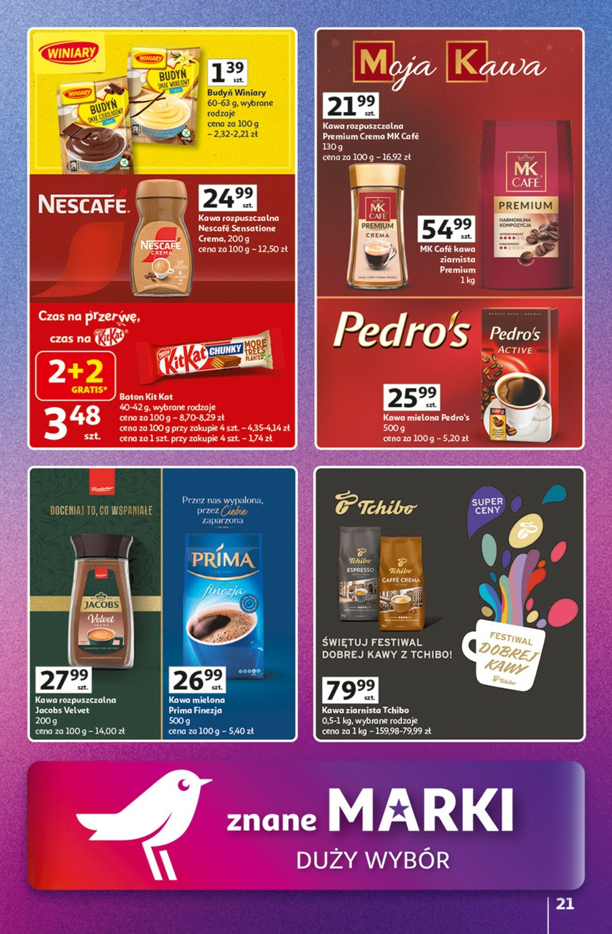 auchan - Gazetka Hipermarket Auchan - Znane marki duży wybór - ważna od 16.10. do 22.10. - page: 21 auchan - Gazetka Hipermarket Auchan - Znane marki duży wybór - ważna od 16.10. do 22.10. - page: 21