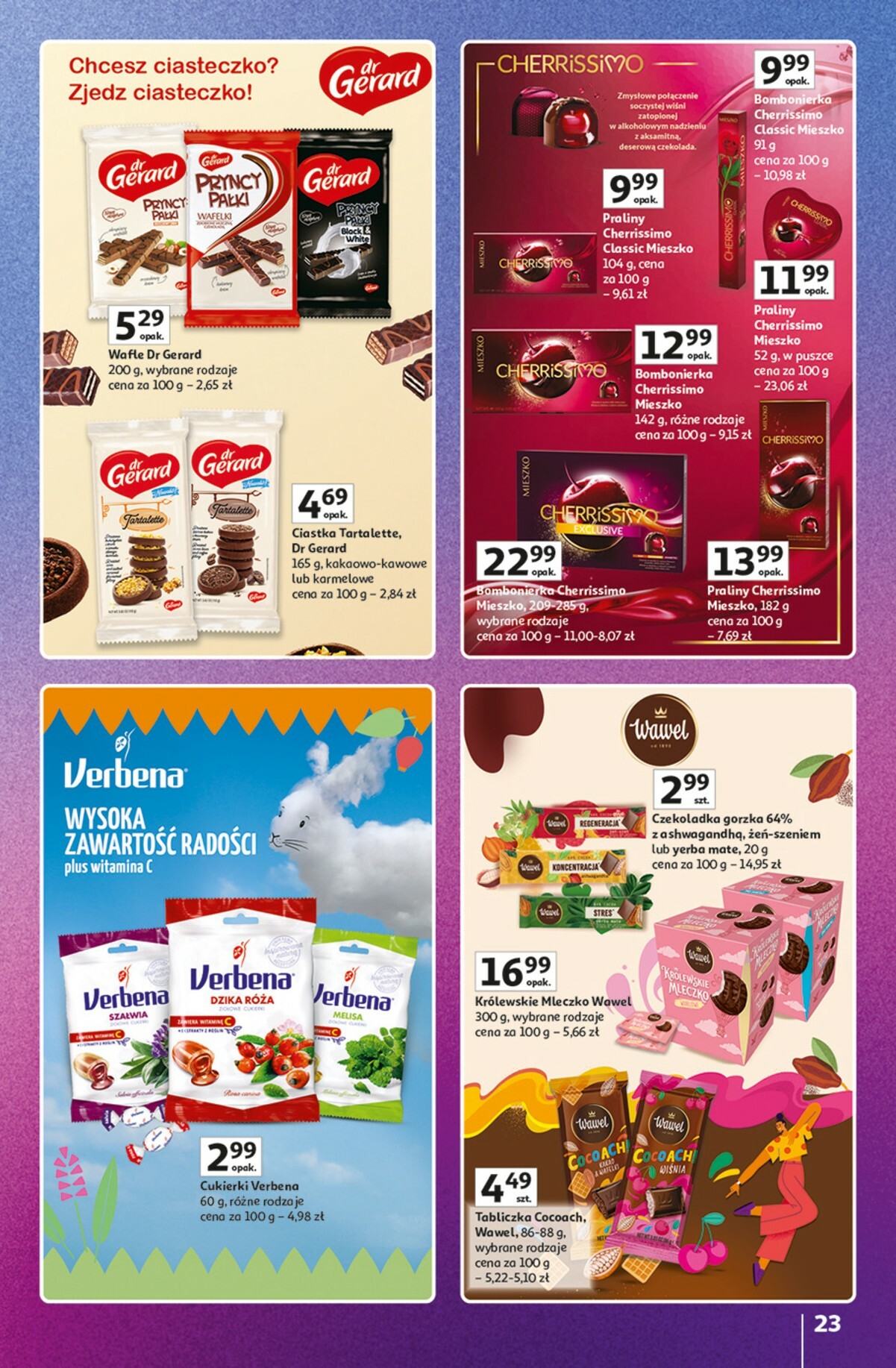 auchan - Gazetka Hipermarket Auchan - Znane marki duży wybór - ważna od 16.10. do 22.10. - page: 23 auchan - Gazetka Hipermarket Auchan - Znane marki duży wybór - ważna od 16.10. do 22.10. - page: 23