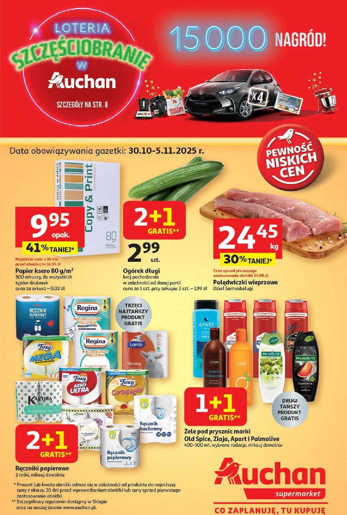 auchan - Gazetka Supermarket Auchan - ważna od 30.10. do 05.11.