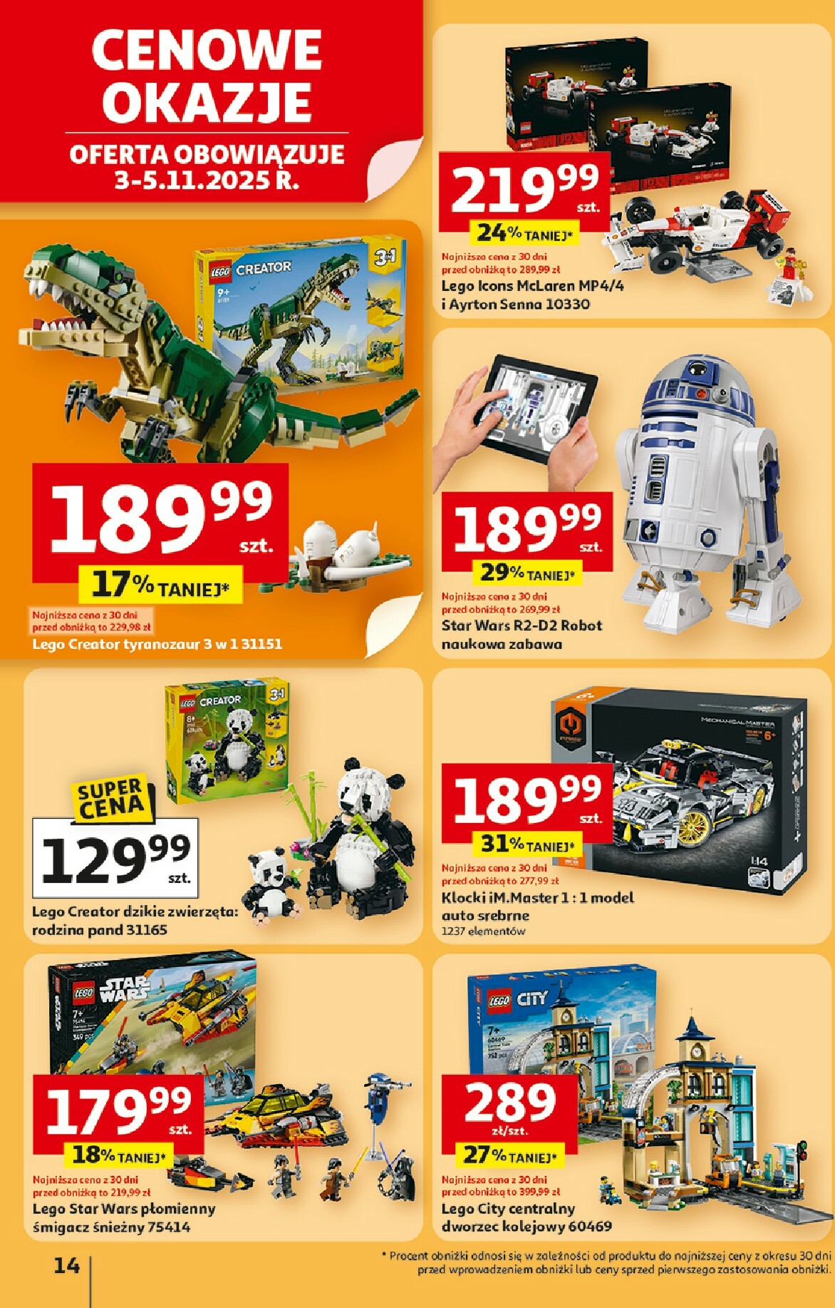 auchan - Gazetka Hipermarket Auchan - ważna od 30.10. do 05.11. - page: 14 auchan - Gazetka Hipermarket Auchan - ważna od 30.10. do 05.11. - page: 14