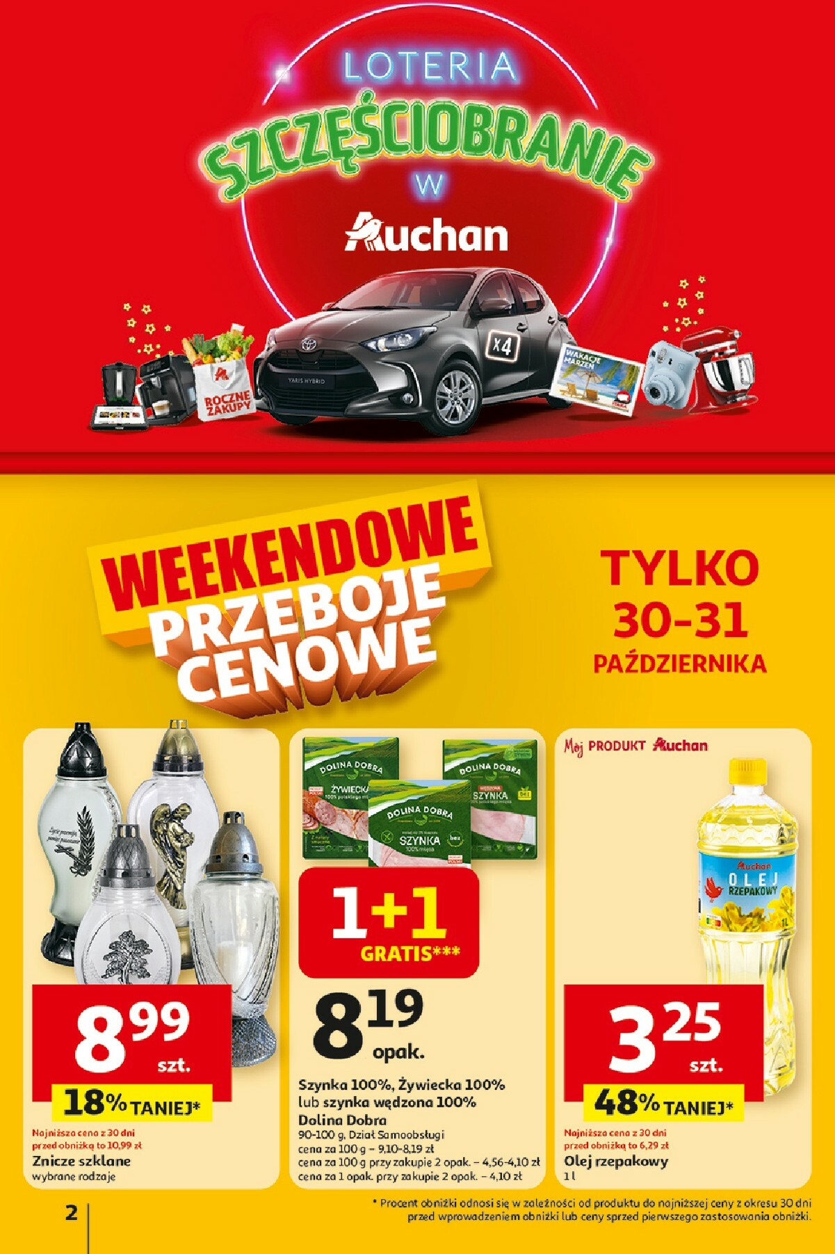 auchan - Gazetka Hipermarket Auchan - ważna od 30.10. do 05.11. - page: 2 auchan - Gazetka Hipermarket Auchan - ważna od 30.10. do 05.11. - page: 2