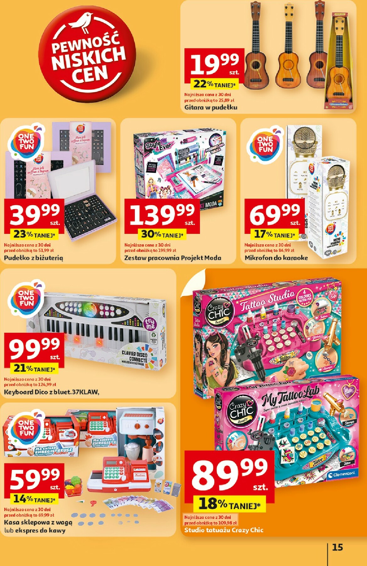 auchan - Gazetka Hipermarket Auchan - ważna od 30.10. do 05.11. - page: 15 auchan - Gazetka Hipermarket Auchan - ważna od 30.10. do 05.11. - page: 15