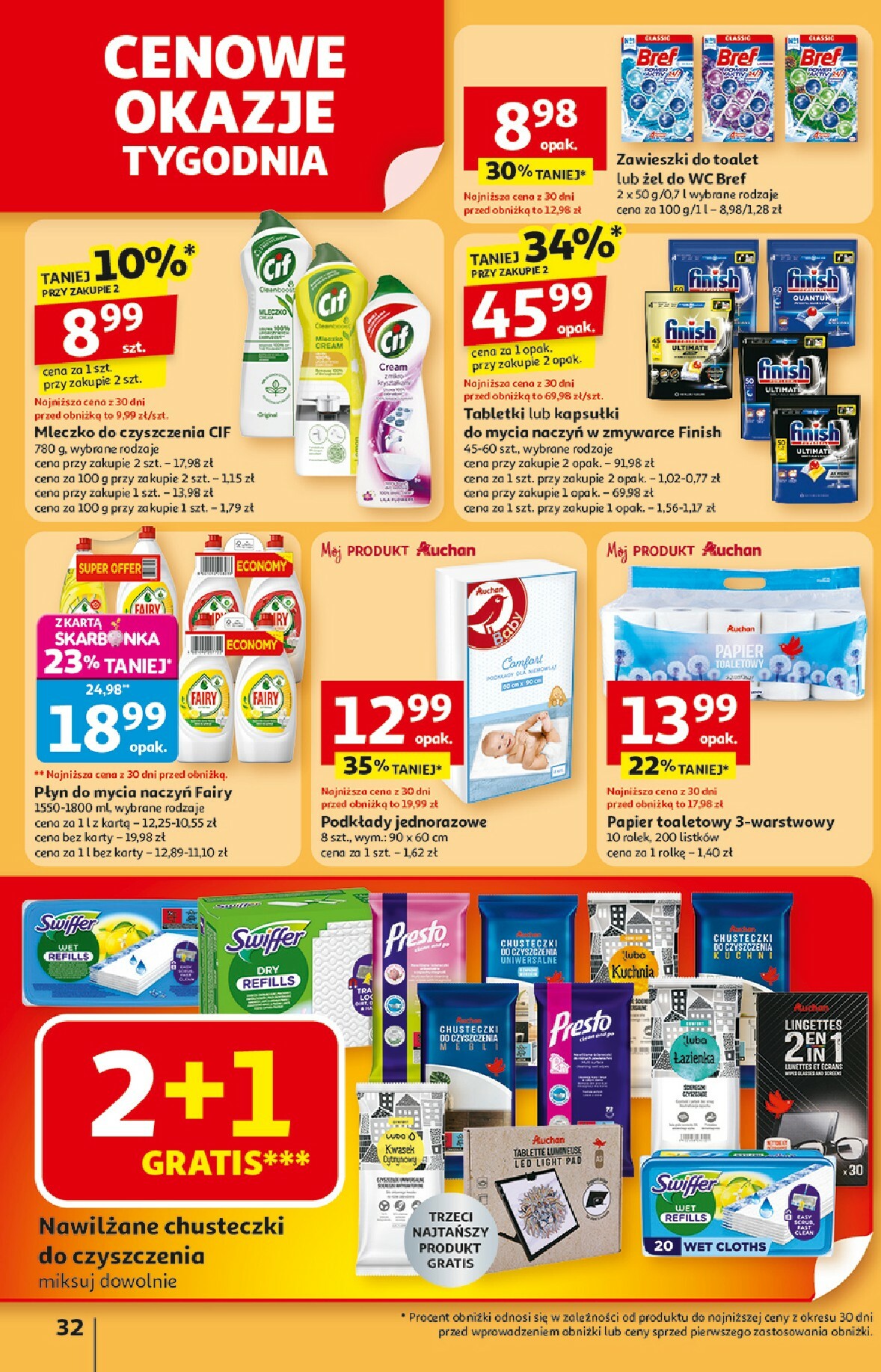 auchan - Gazetka Hipermarket Auchan - ważna od 30.10. do 05.11. - page: 32 auchan - Gazetka Hipermarket Auchan - ważna od 30.10. do 05.11. - page: 32