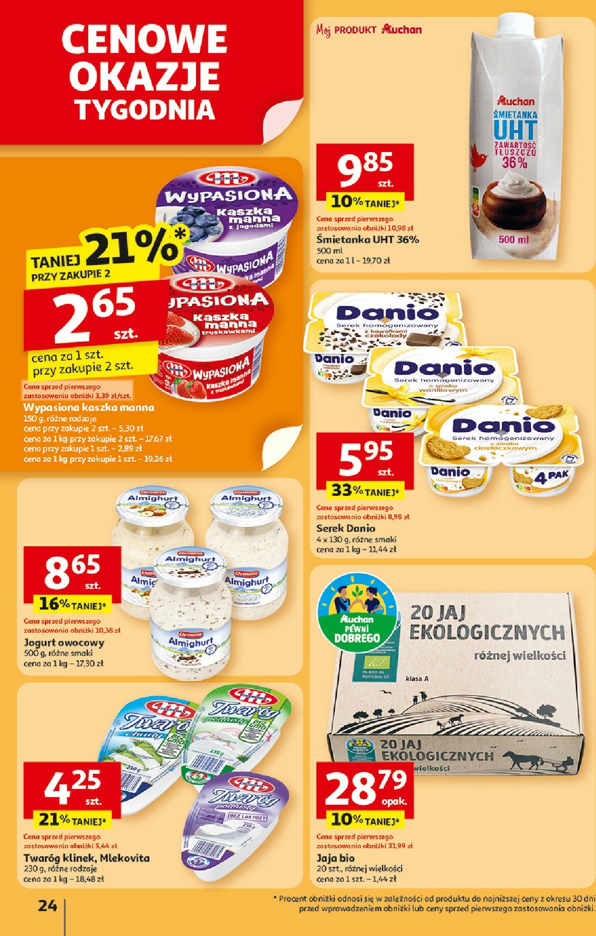 auchan - Gazetka Hipermarket Auchan - ważna od 30.10. do 05.11. - page: 24 auchan - Gazetka Hipermarket Auchan - ważna od 30.10. do 05.11. - page: 24