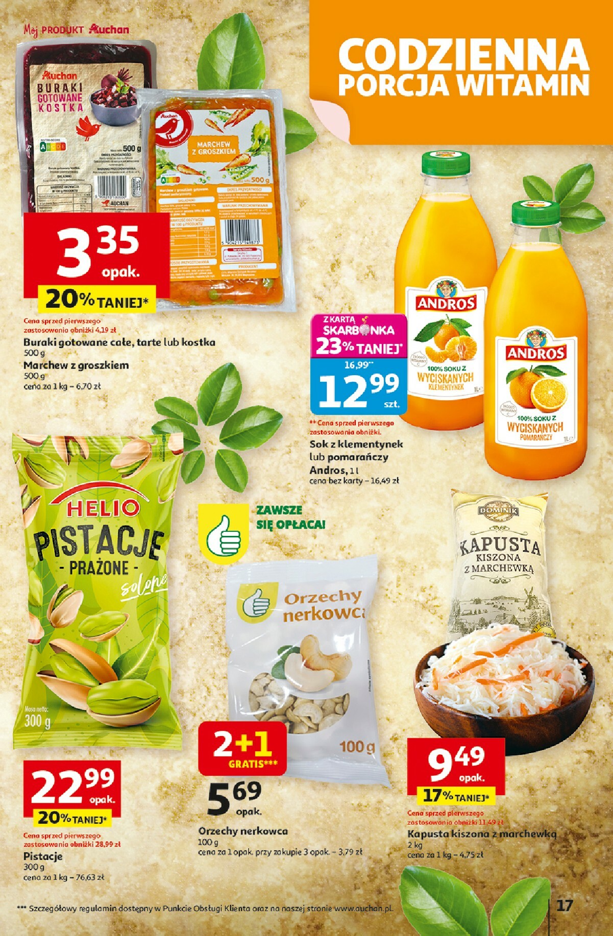auchan - Gazetka Hipermarket Auchan - ważna od 30.10. do 05.11. - page: 17 auchan - Gazetka Hipermarket Auchan - ważna od 30.10. do 05.11. - page: 17
