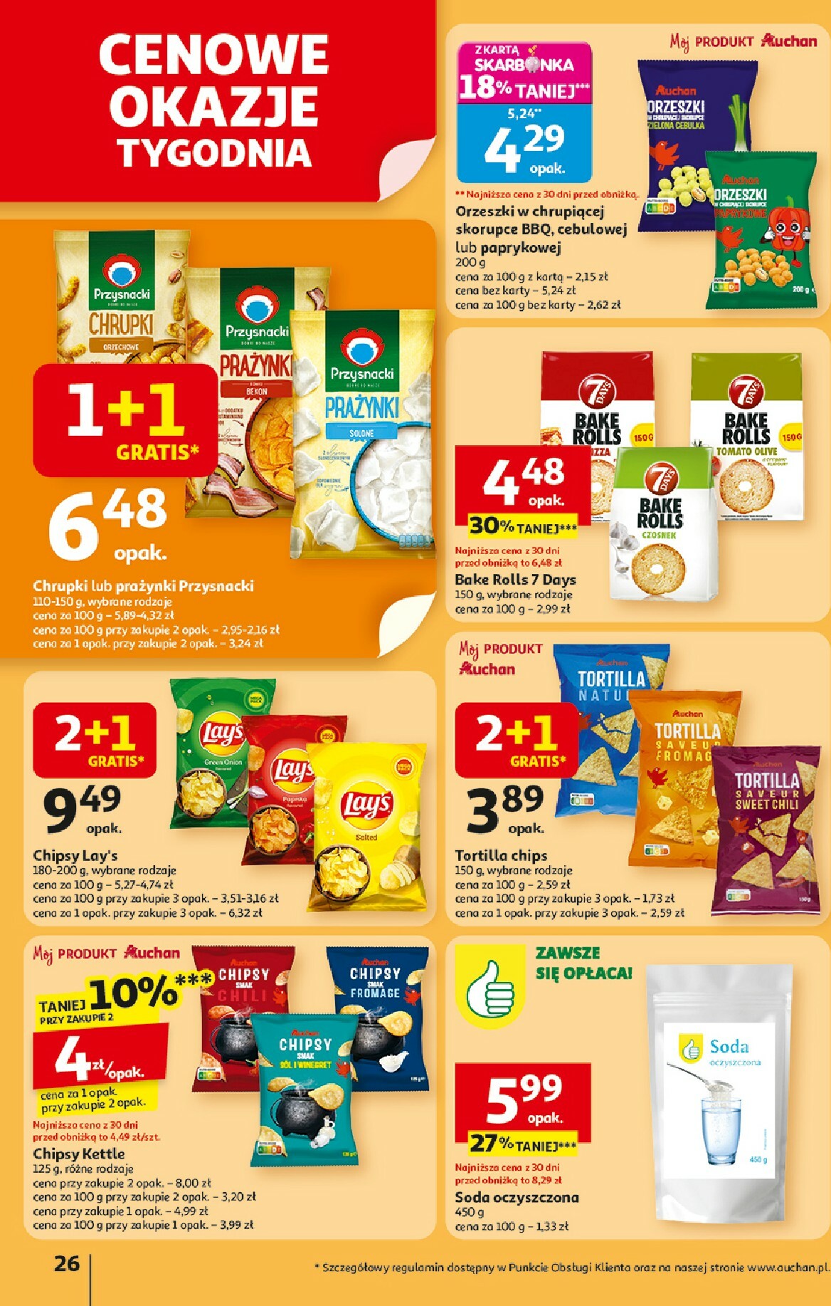 auchan - Gazetka Hipermarket Auchan - ważna od 30.10. do 05.11. - page: 26 auchan - Gazetka Hipermarket Auchan - ważna od 30.10. do 05.11. - page: 26