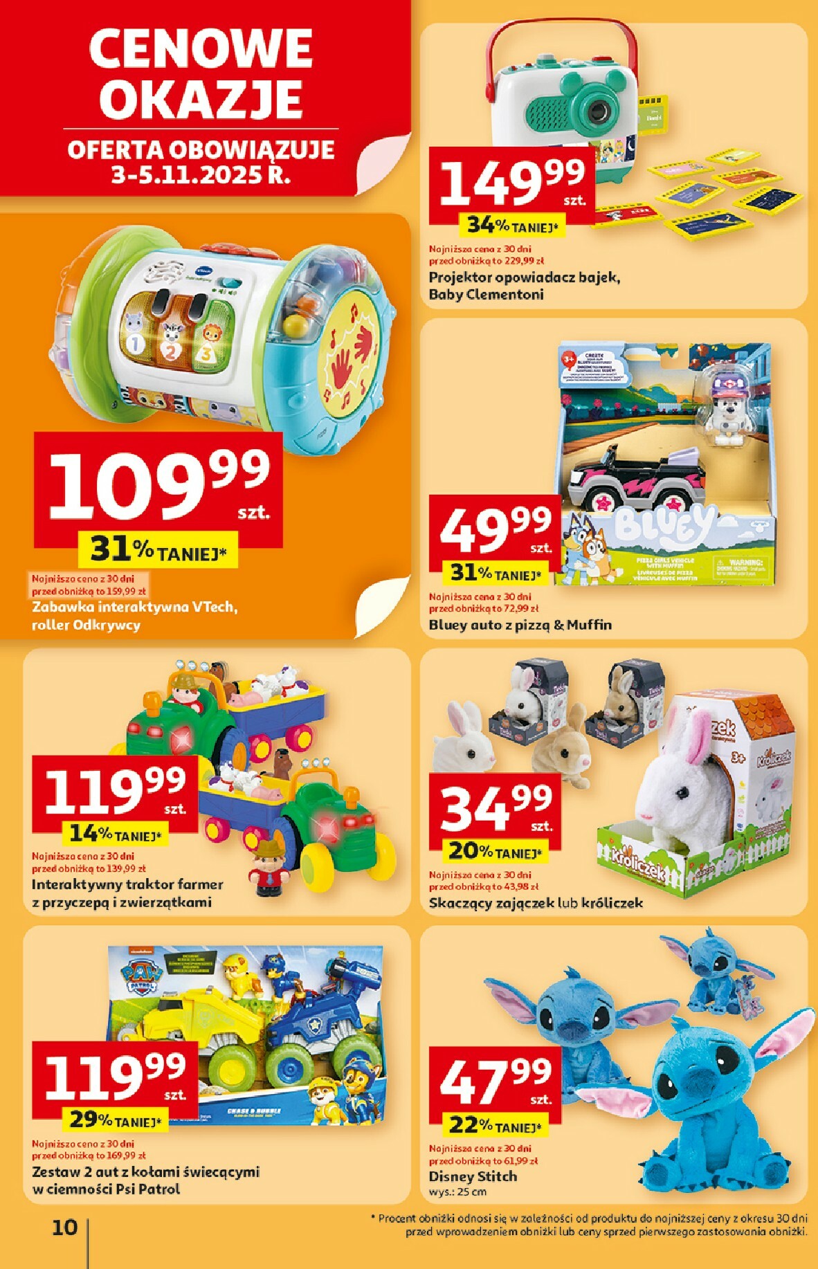 auchan - Gazetka Hipermarket Auchan - ważna od 30.10. do 05.11. - page: 10 auchan - Gazetka Hipermarket Auchan - ważna od 30.10. do 05.11. - page: 10