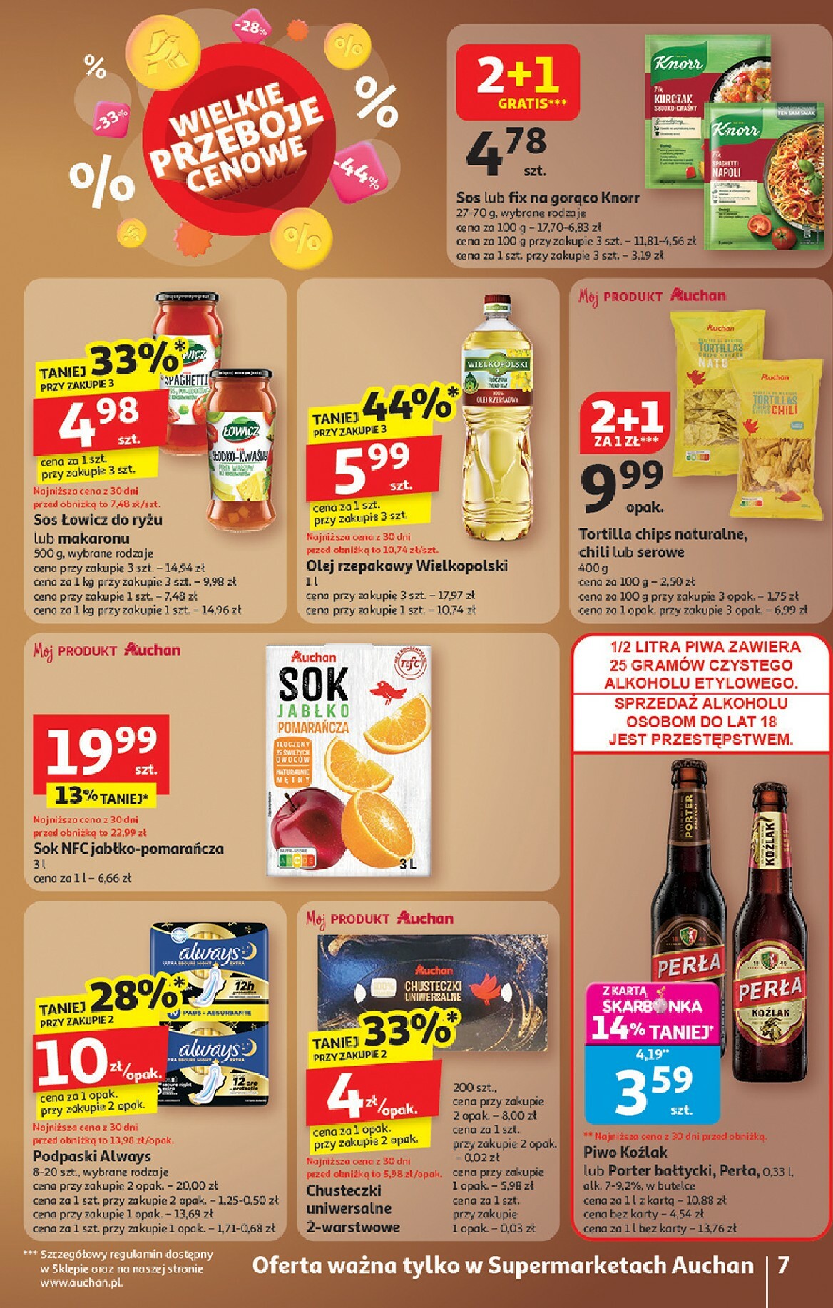 auchan - Gazetka Supermarket Auchan - ważna od 23.10. do 29.10. - page: 7