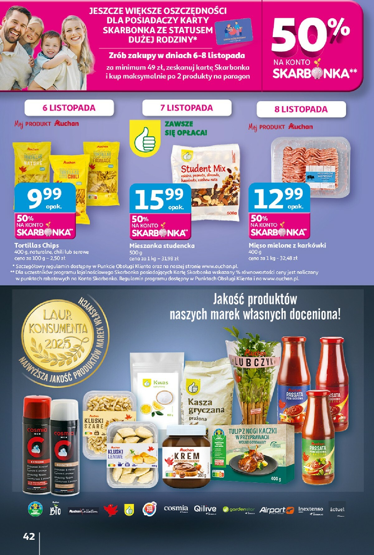 auchan - Gazetka Hipermarket Auchan - ważna od 06.11. do 12.11. - page: 42