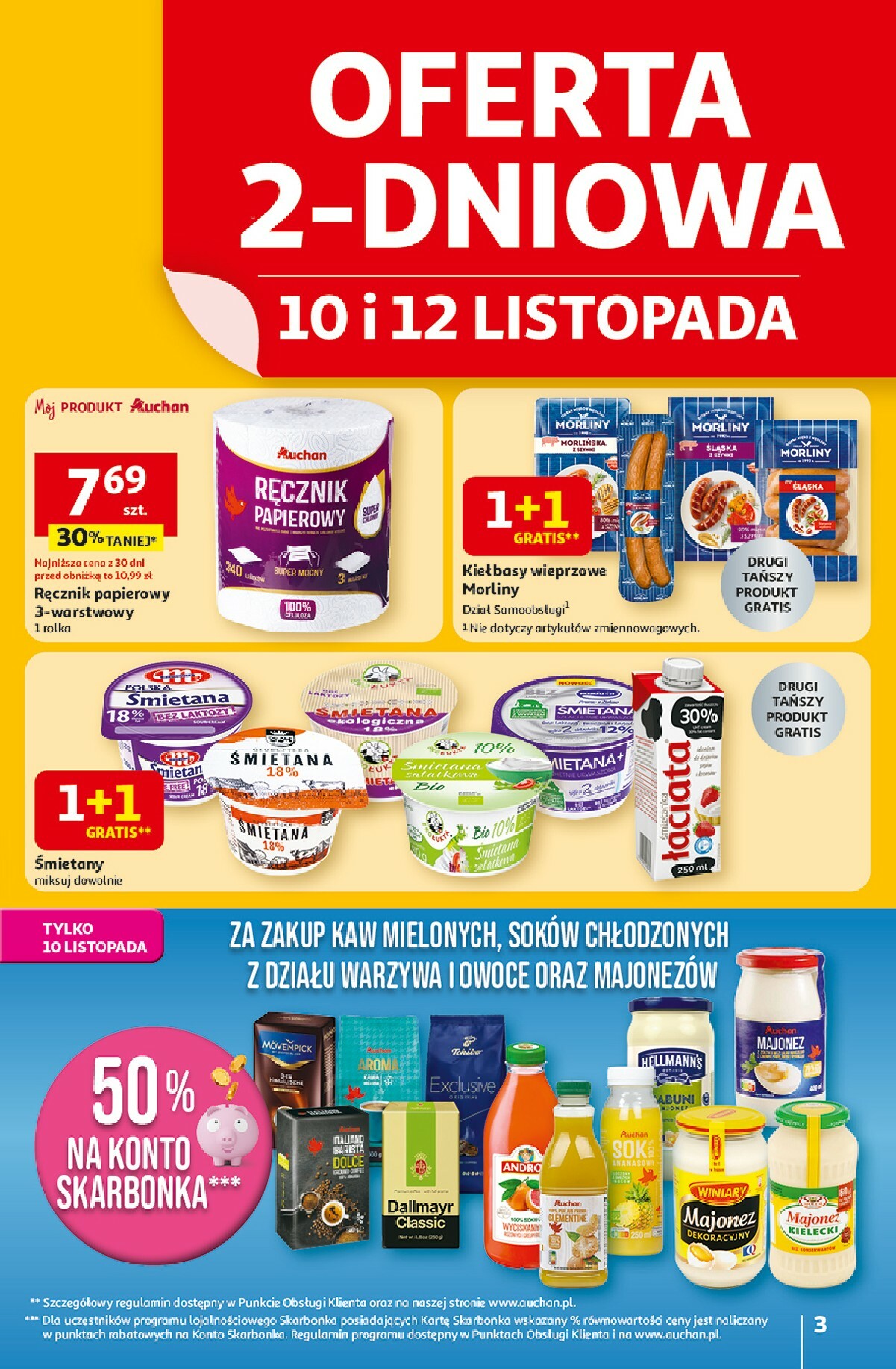 auchan - Gazetka Hipermarket Auchan - ważna od 06.11. do 12.11. - page: 3