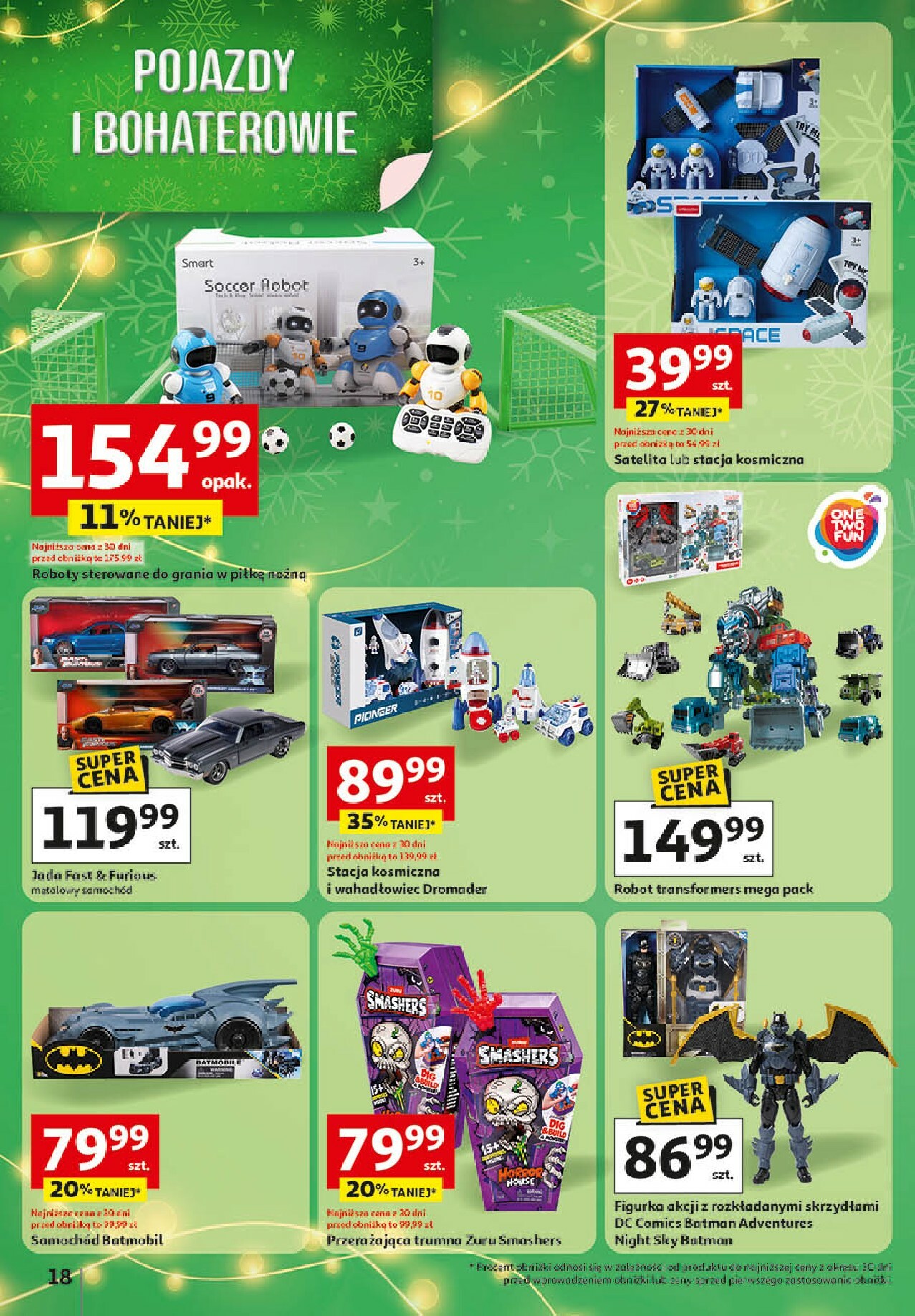 auchan - Gazetka Hipermarket Auchan - Zabawki Święta jak babcię kocham - ważna od 06.11. do 26.11. - page: 18