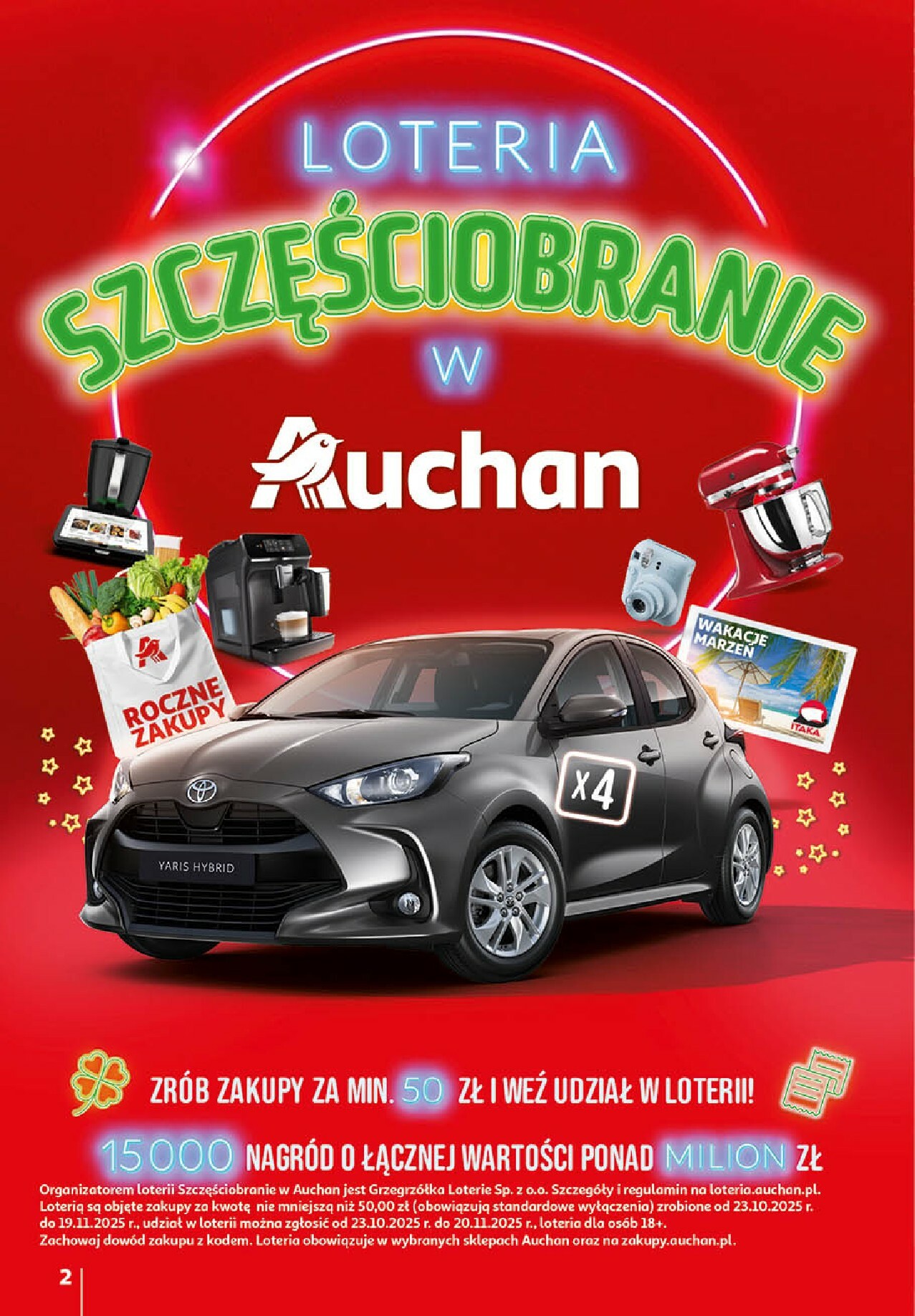 auchan - Gazetka Hipermarket Auchan - Zabawki Święta jak babcię kocham - ważna od 06.11. do 26.11. - page: 2