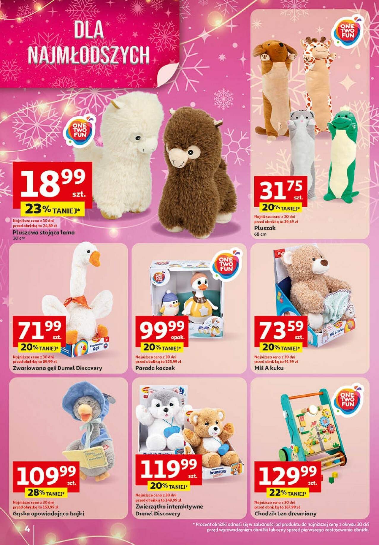 auchan - Gazetka Hipermarket Auchan - Zabawki Święta jak babcię kocham - ważna od 06.11. do 26.11. - page: 4