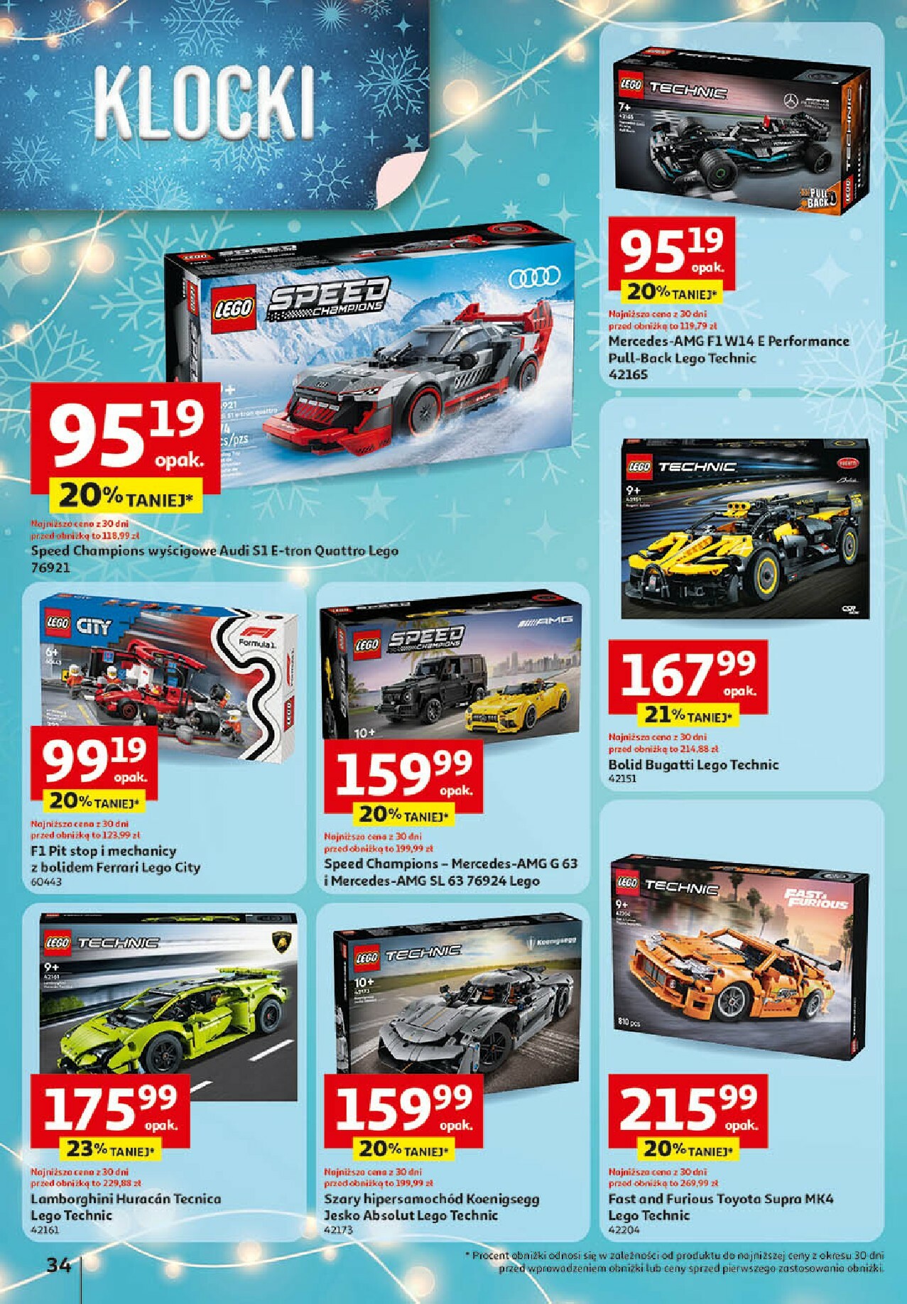 auchan - Gazetka Hipermarket Auchan - Zabawki Święta jak babcię kocham - ważna od 06.11. do 26.11. - page: 34