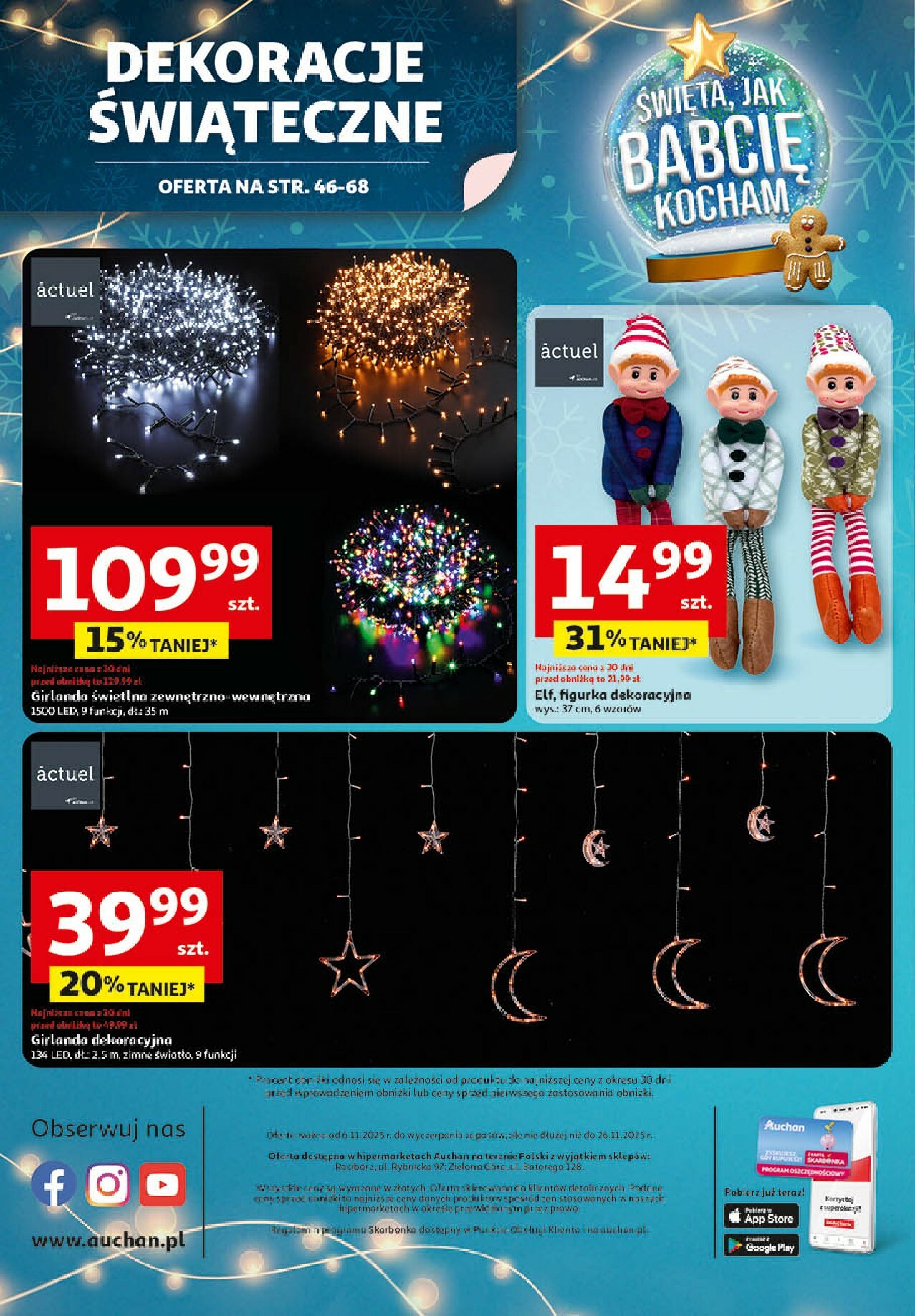 auchan - Gazetka Hipermarket Auchan - Zabawki Święta jak babcię kocham - ważna od 06.11. do 26.11. - page: 69