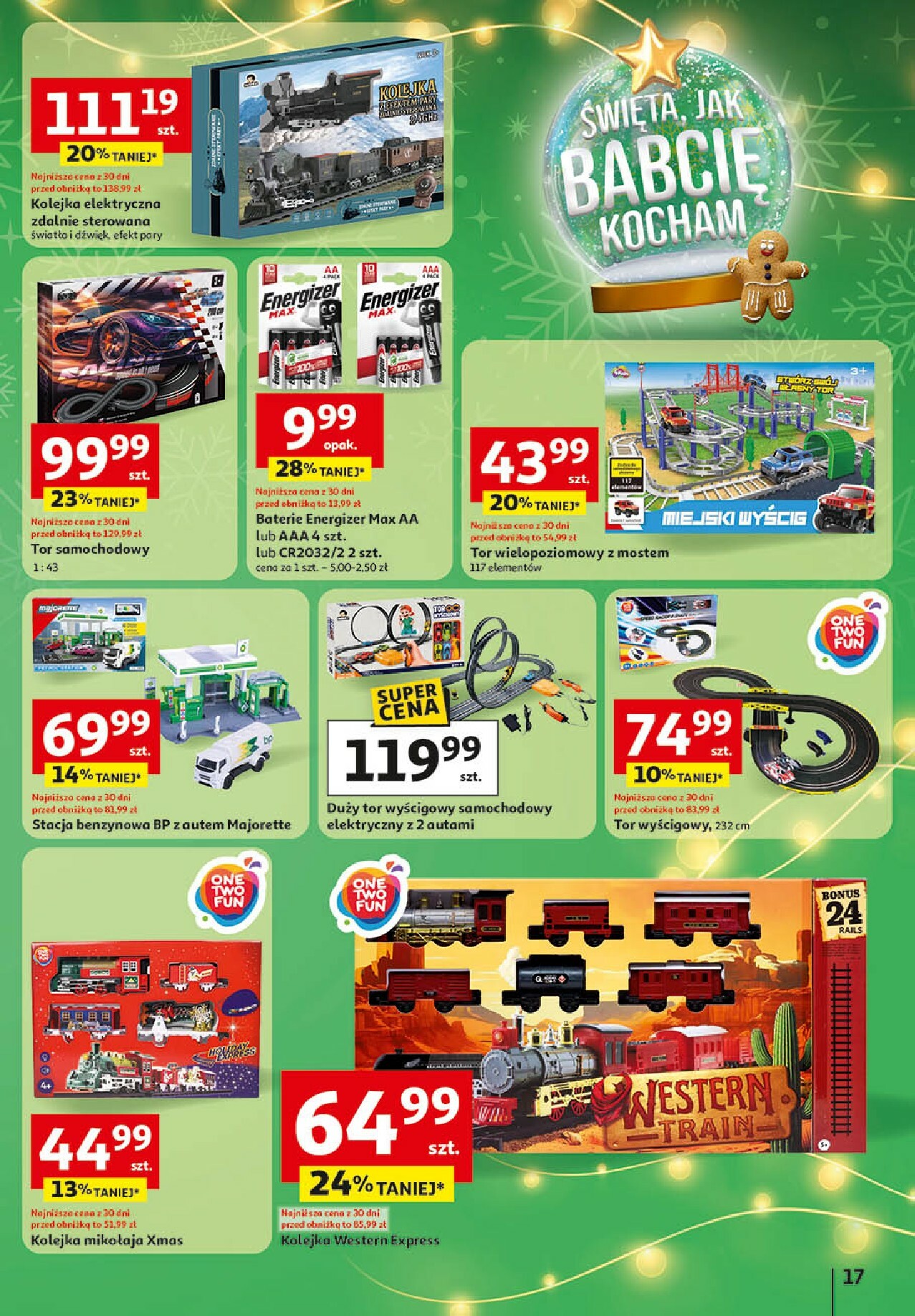 auchan - Gazetka Hipermarket Auchan - Zabawki Święta jak babcię kocham - ważna od 06.11. do 26.11. - page: 17