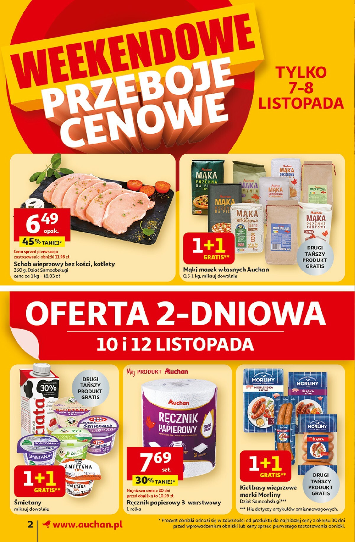 auchan - Gazetka Supermarket Auchan - ważna od 06.11. do 12.11. - page: 2