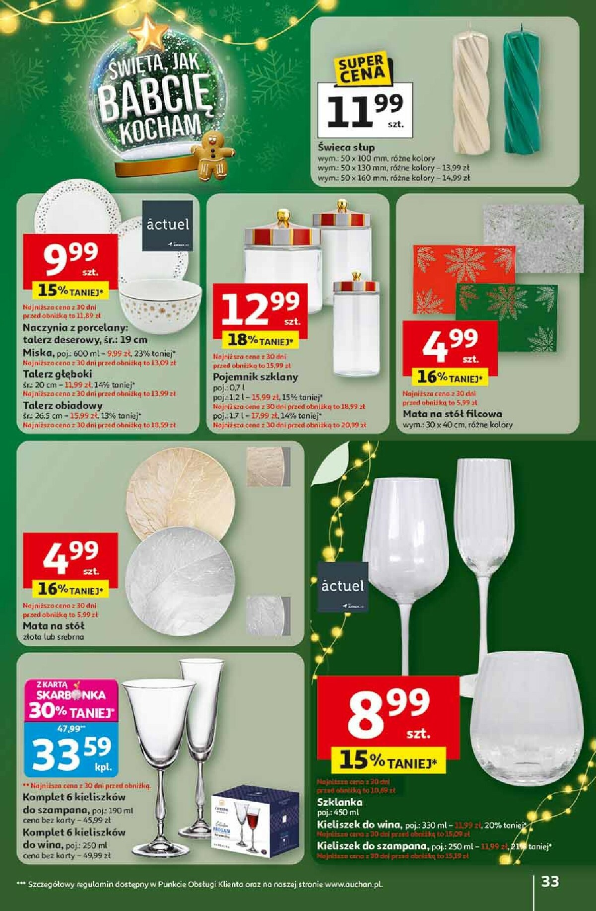 auchan - Gazetka Hipermarket Auchan - ważna od 13.11. do 19.11. - page: 33