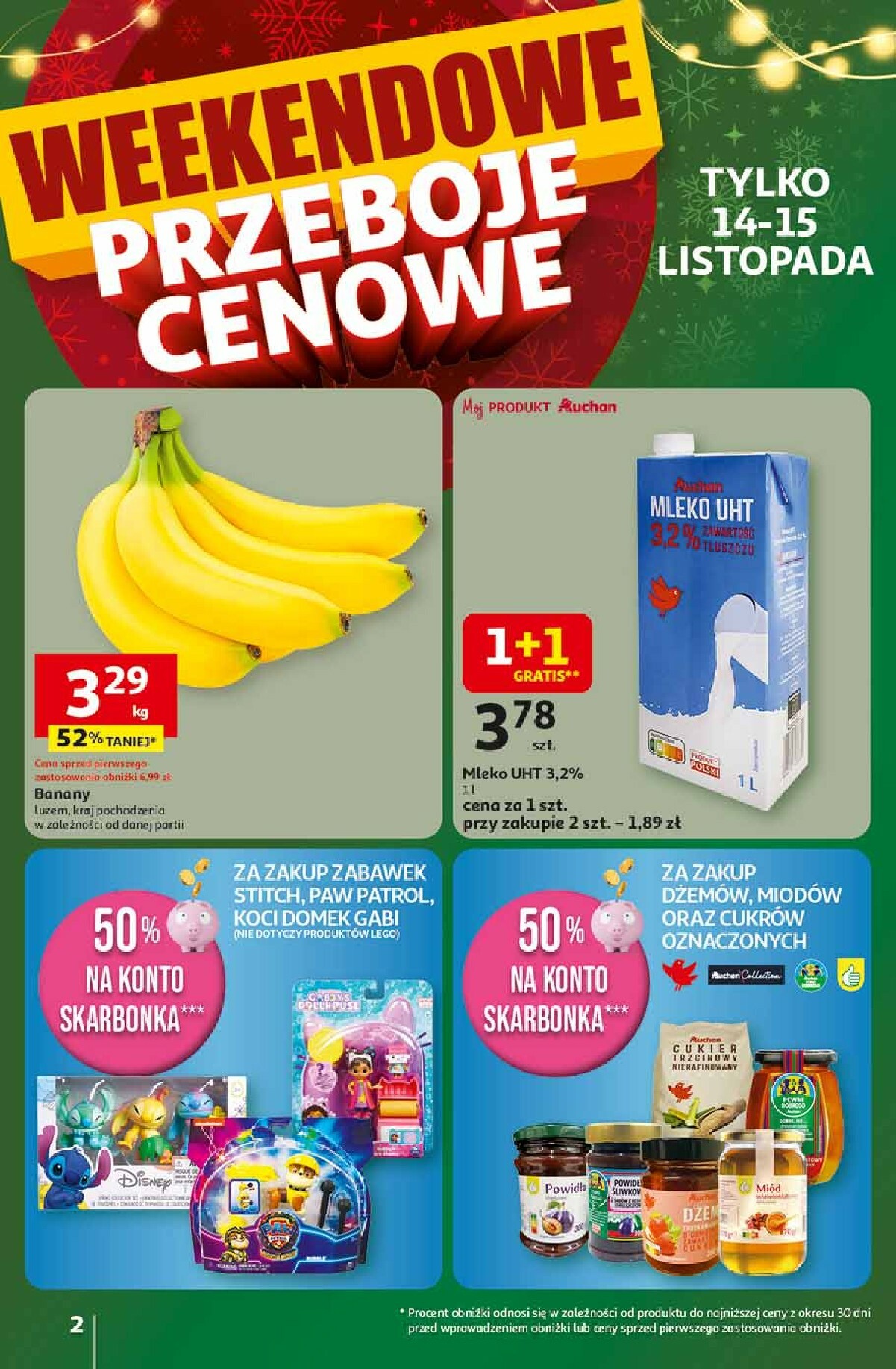 auchan - Gazetka Hipermarket Auchan - ważna od 13.11. do 19.11. - page: 2