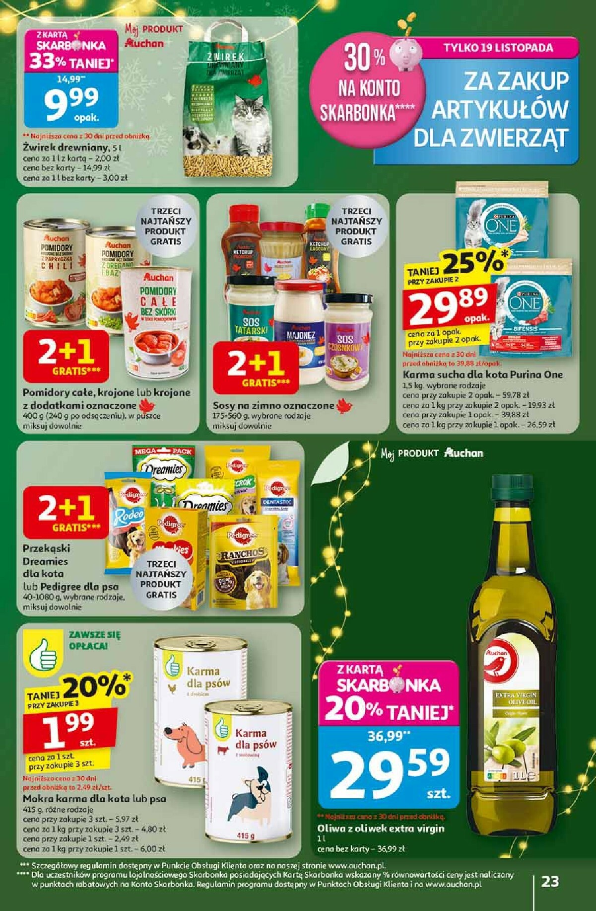 auchan - Gazetka Hipermarket Auchan - ważna od 13.11. do 19.11. - page: 23
