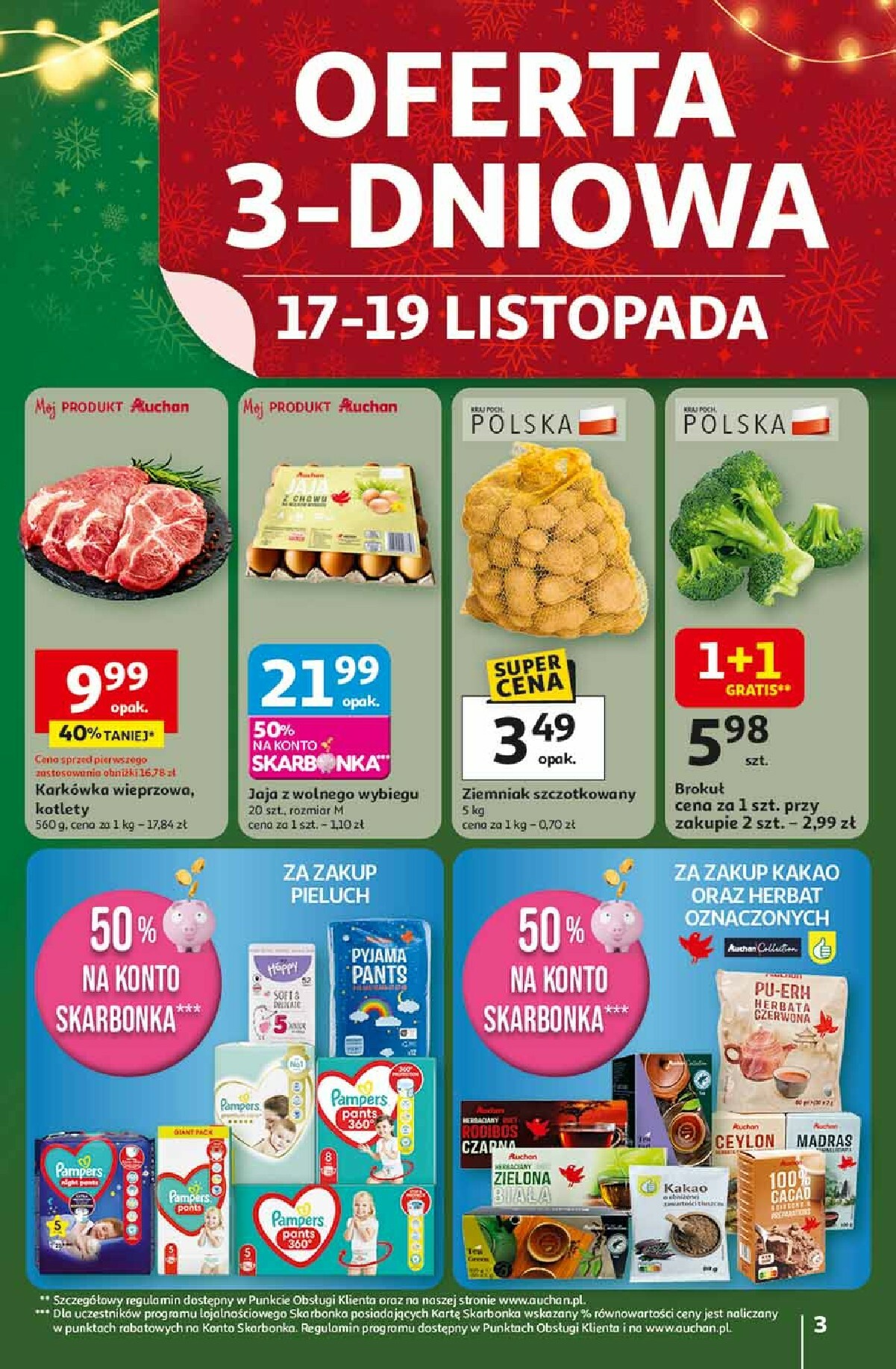 auchan - Gazetka Hipermarket Auchan - ważna od 13.11. do 19.11. - page: 3