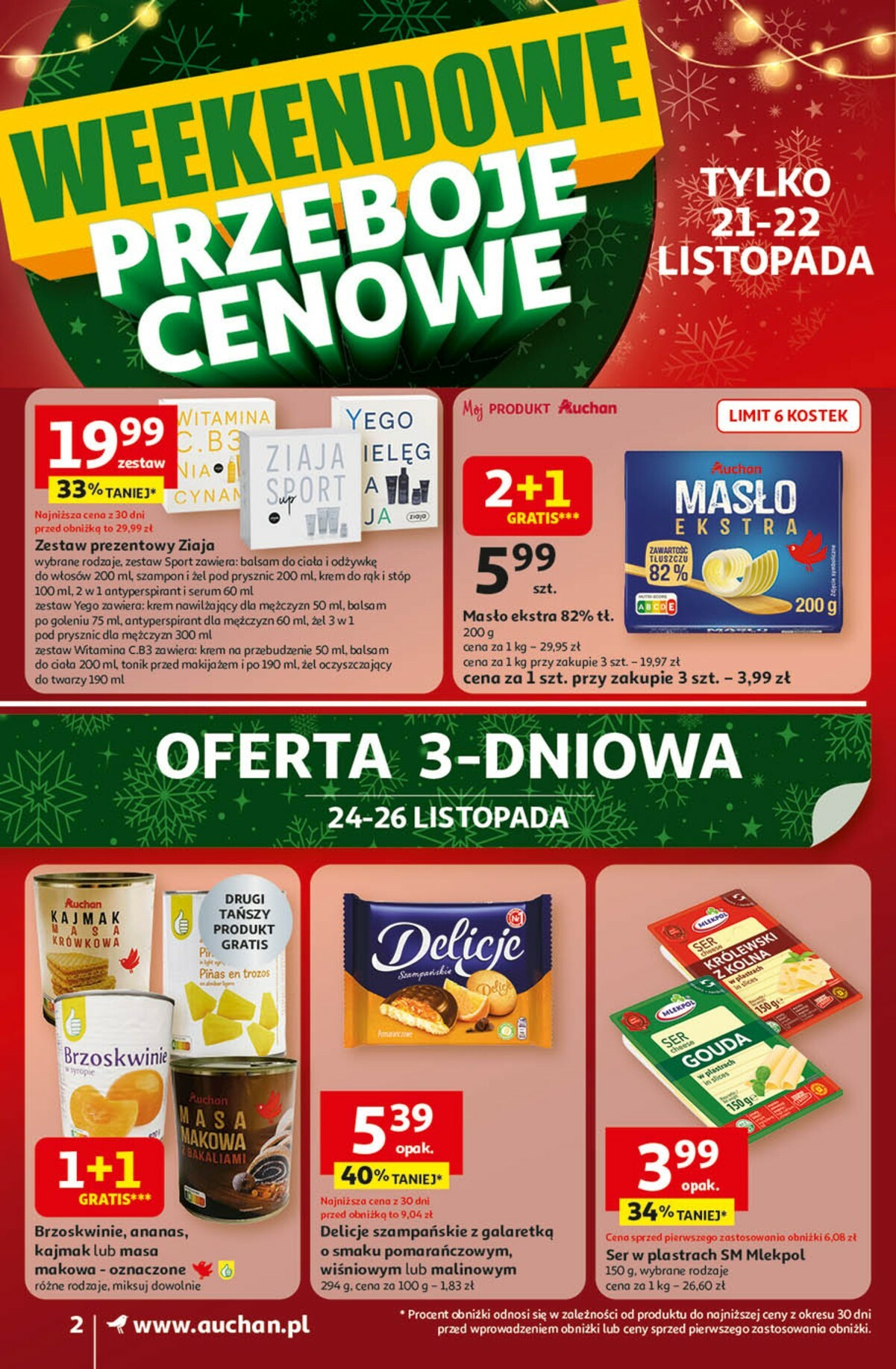 auchan - Gazetka Supermarket Auchan - ważna od 20.11. do 26.11. - page: 2