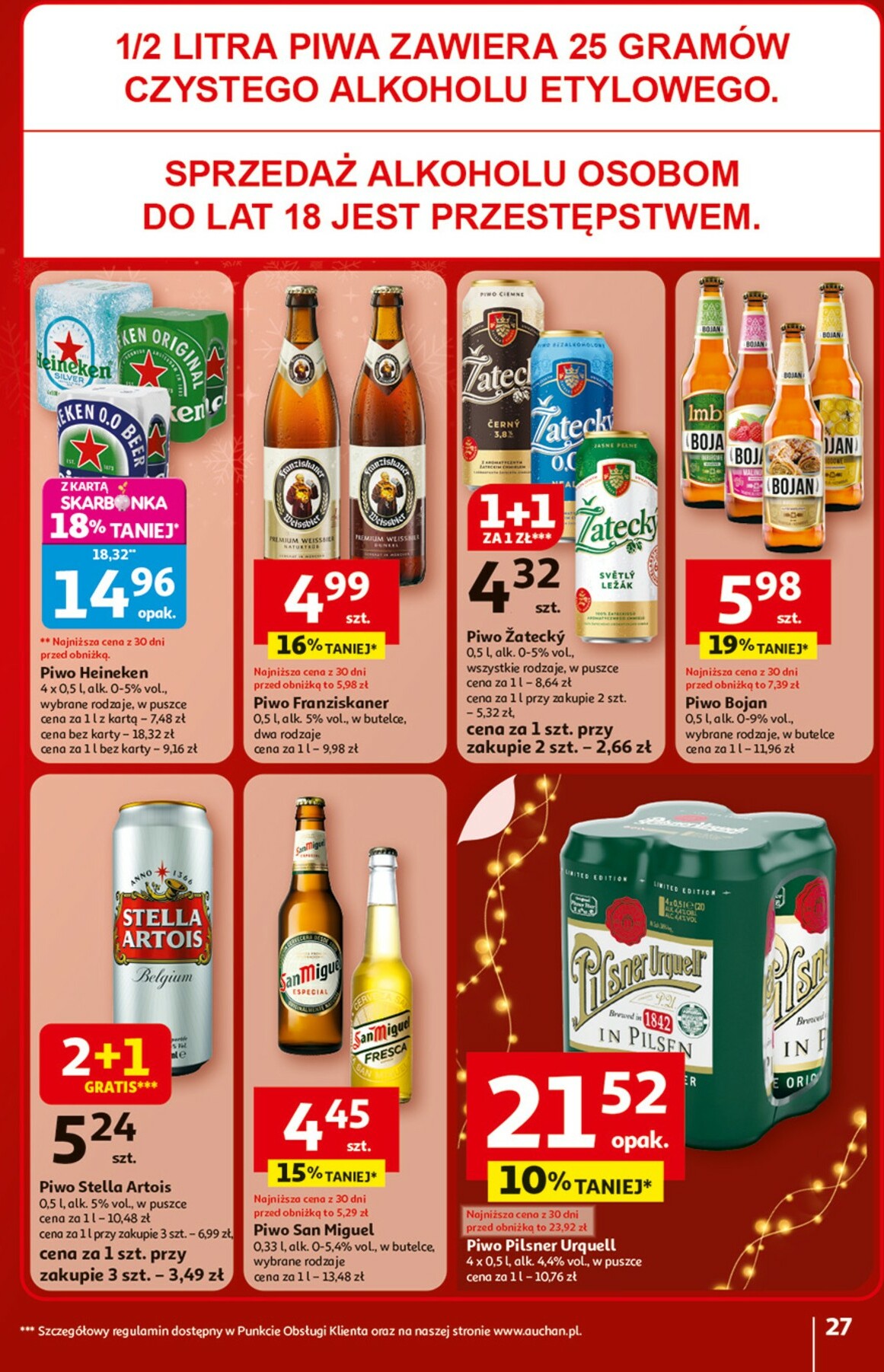 auchan - Gazetka Hipermarket Auchan - ważna od 20.11. do 26.11. - page: 27