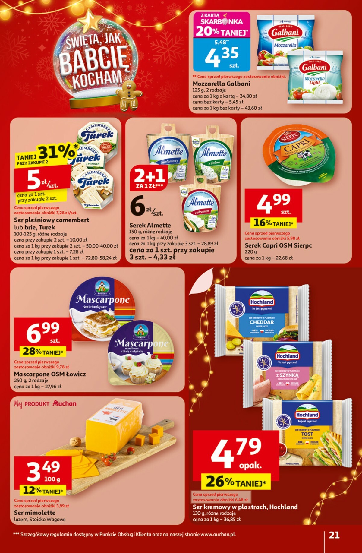auchan - Gazetka Hipermarket Auchan - ważna od 20.11. do 26.11. - page: 21