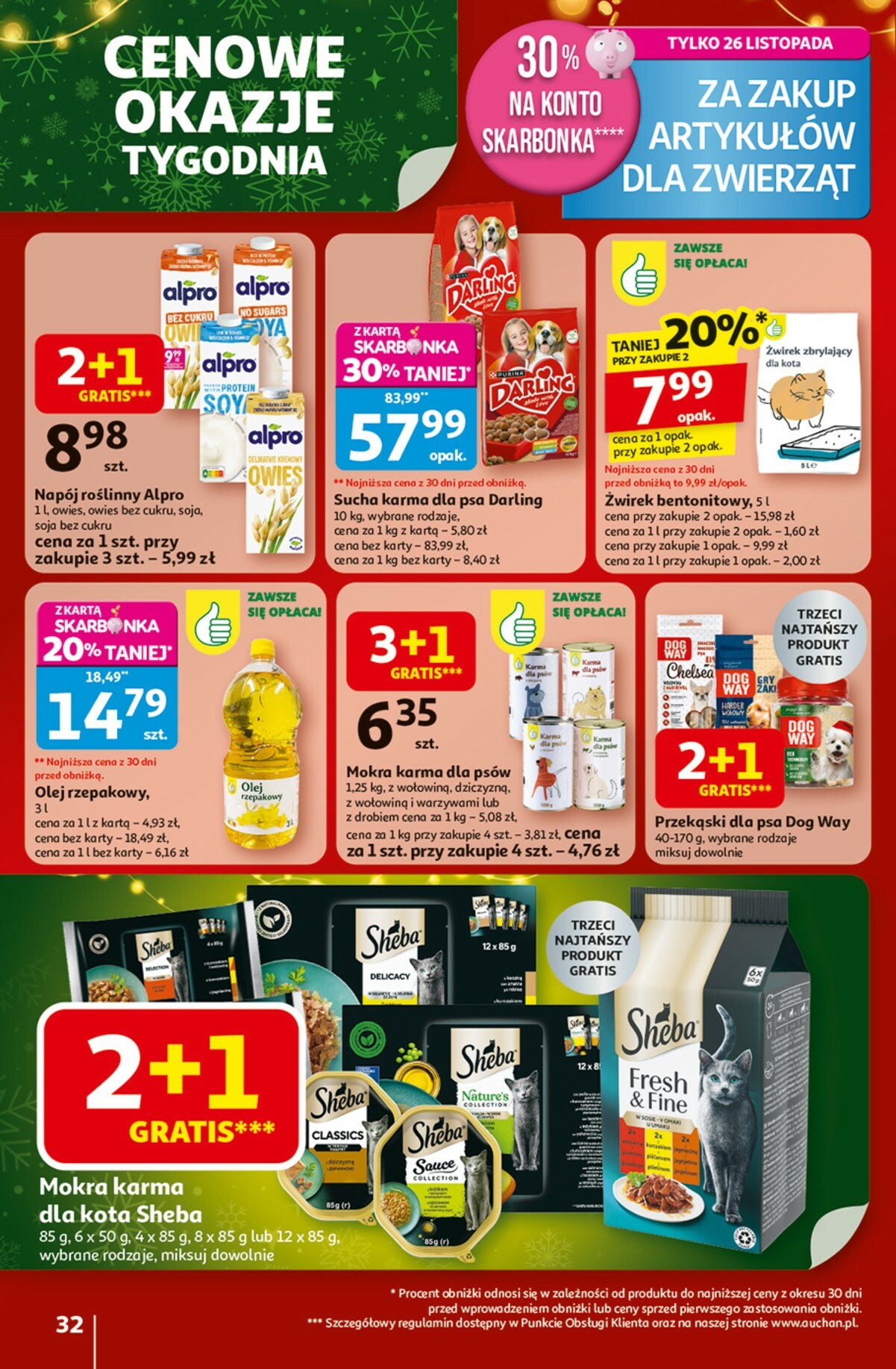 auchan - Gazetka Hipermarket Auchan - ważna od 20.11. do 26.11. - page: 32
