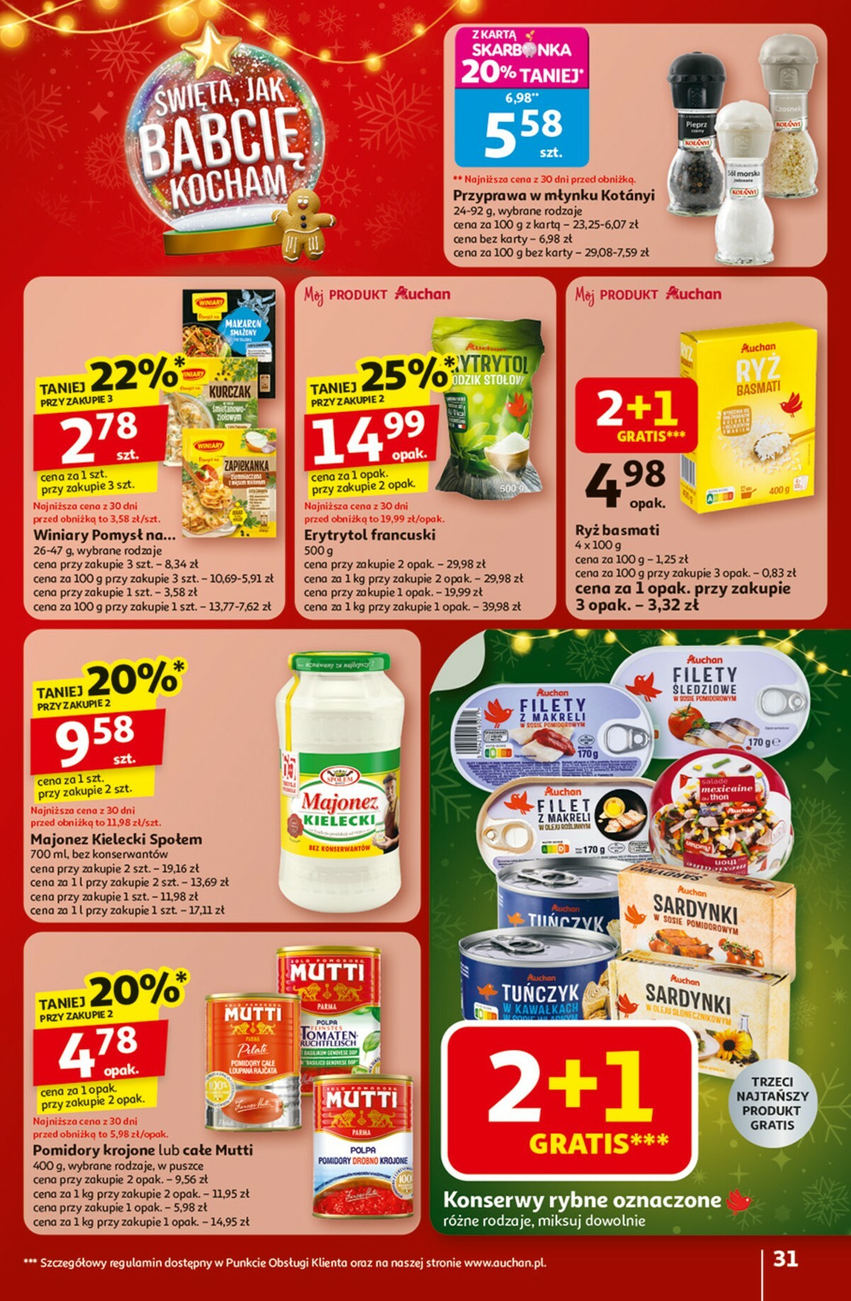 auchan - Gazetka Hipermarket Auchan - ważna od 20.11. do 26.11. - page: 31