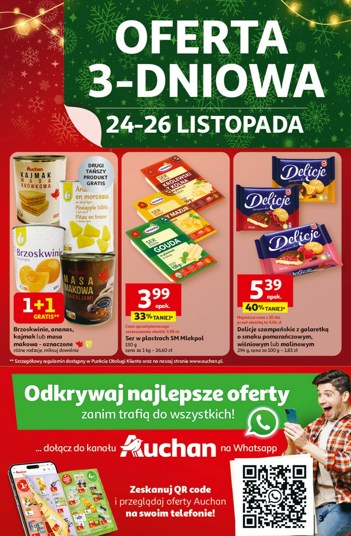 auchan - Gazetka Hipermarket Auchan - ważna od 20.11. do 26.11. - page: 3