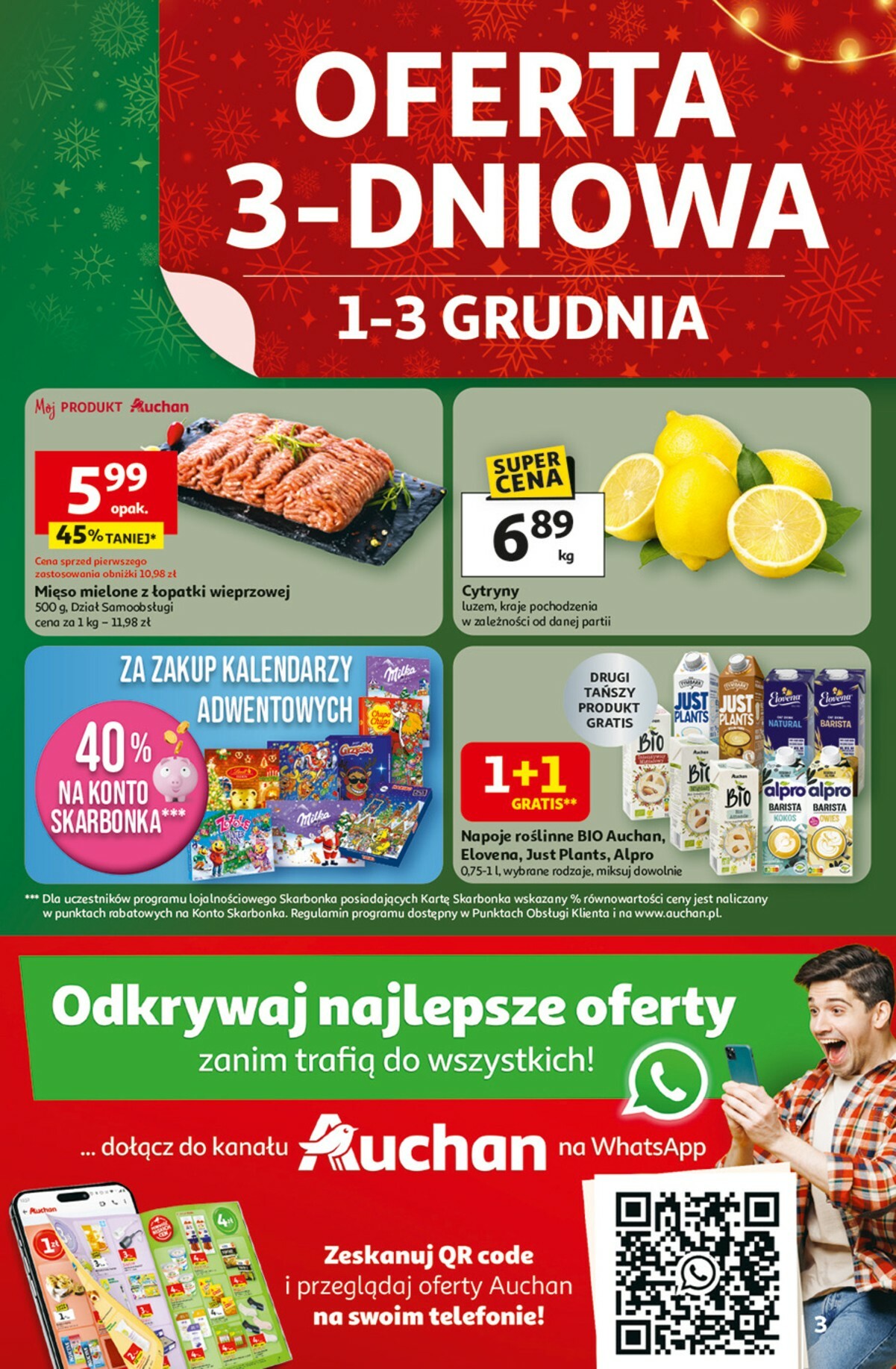 auchan - Gazetka Hipermarket Auchan - ważna od 27.11. do 03.12. - page: 3