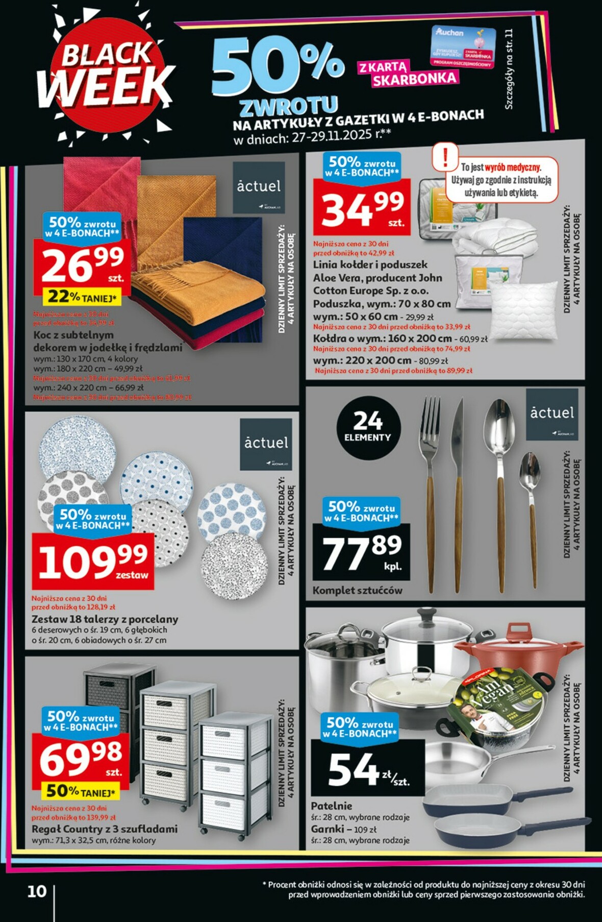 auchan - Gazetka Hipermarket Auchan - ważna od 27.11. do 03.12. - page: 10