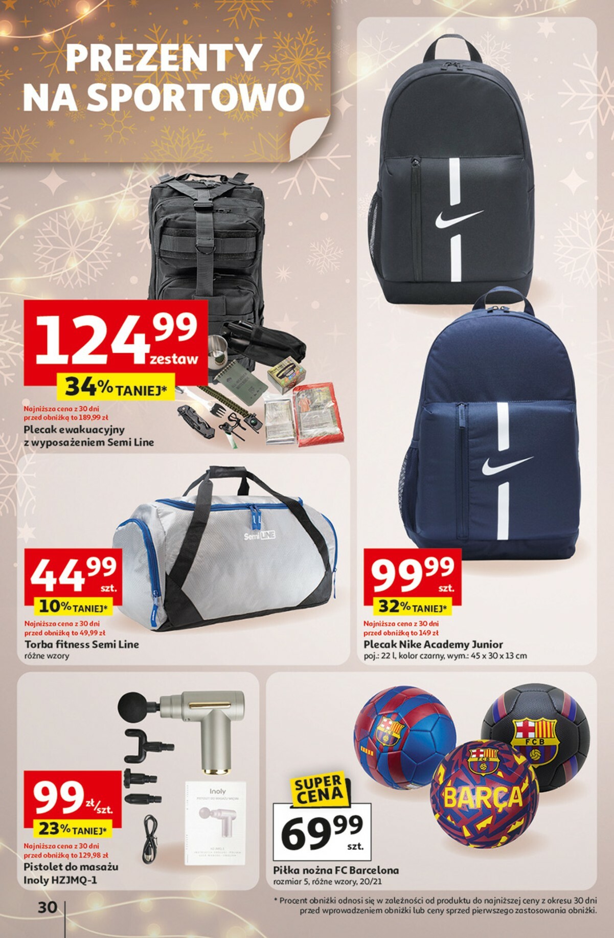 auchan - Gazetka Hipermarket Auchan - Katalog prezenty - ważna od 27.11. do 23.12. - page: 30