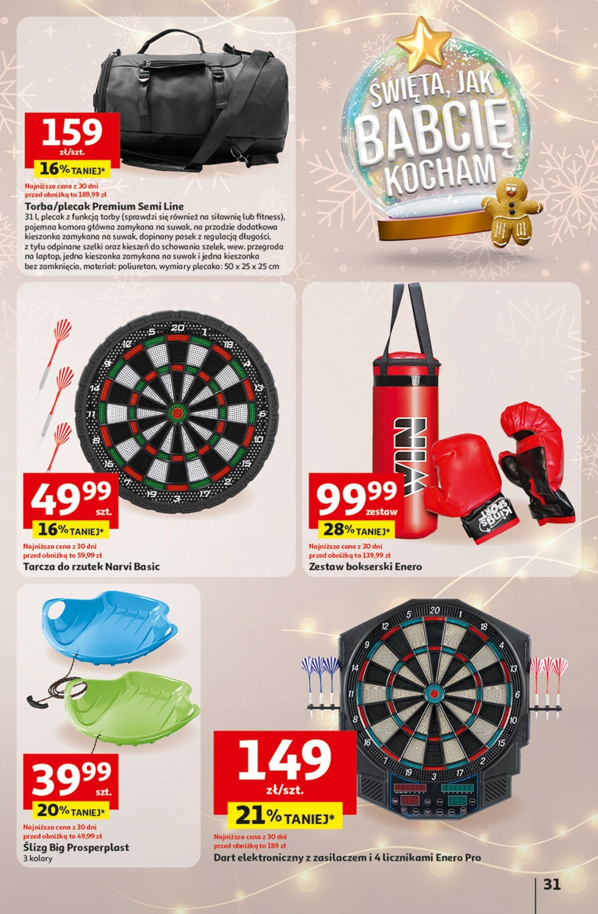 auchan - Gazetka Hipermarket Auchan - Katalog prezenty - ważna od 27.11. do 23.12. - page: 31