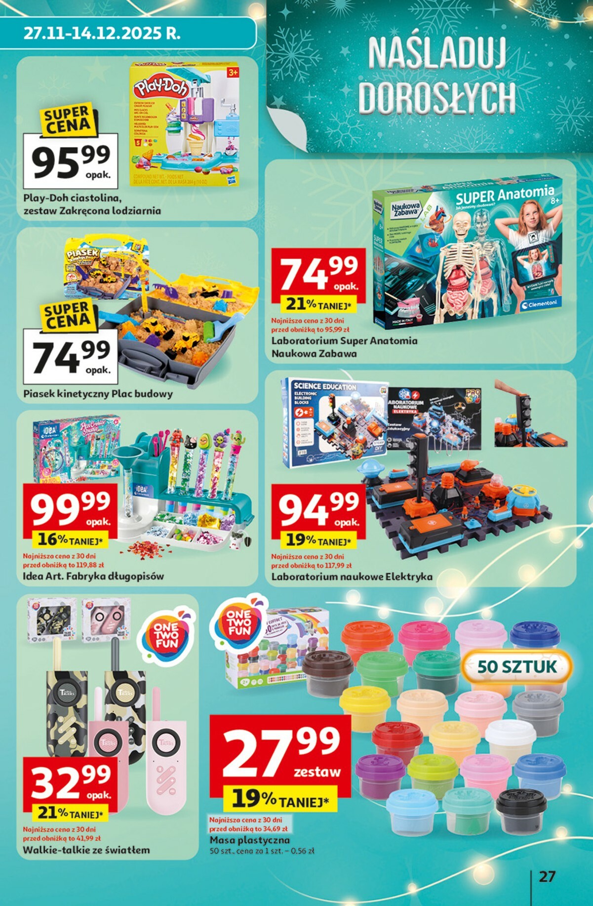 auchan - Gazetka Hipermarket Auchan - Katalog prezenty - ważna od 27.11. do 23.12. - page: 27