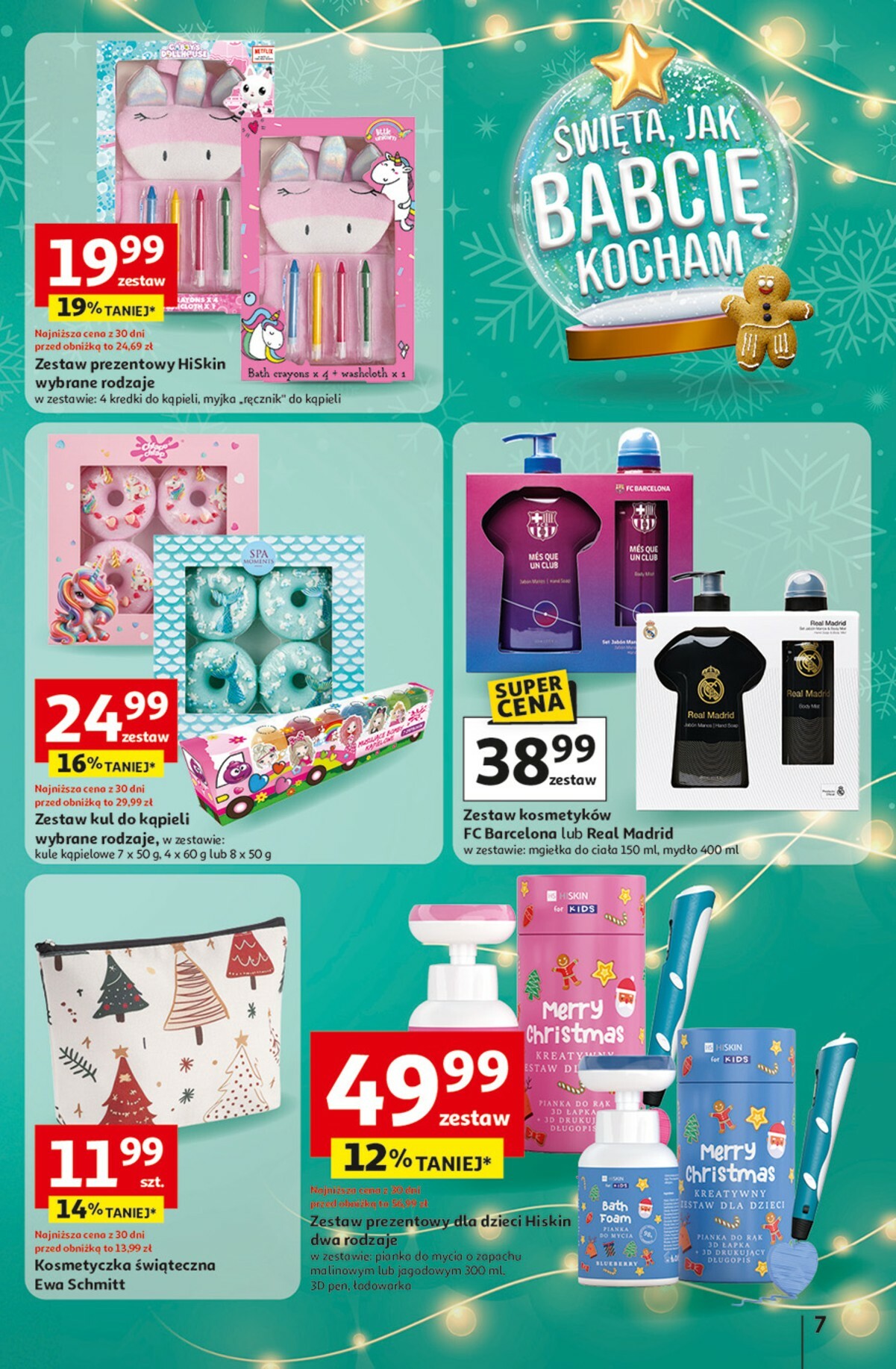 auchan - Gazetka Hipermarket Auchan - Katalog prezenty - ważna od 27.11. do 23.12. - page: 7