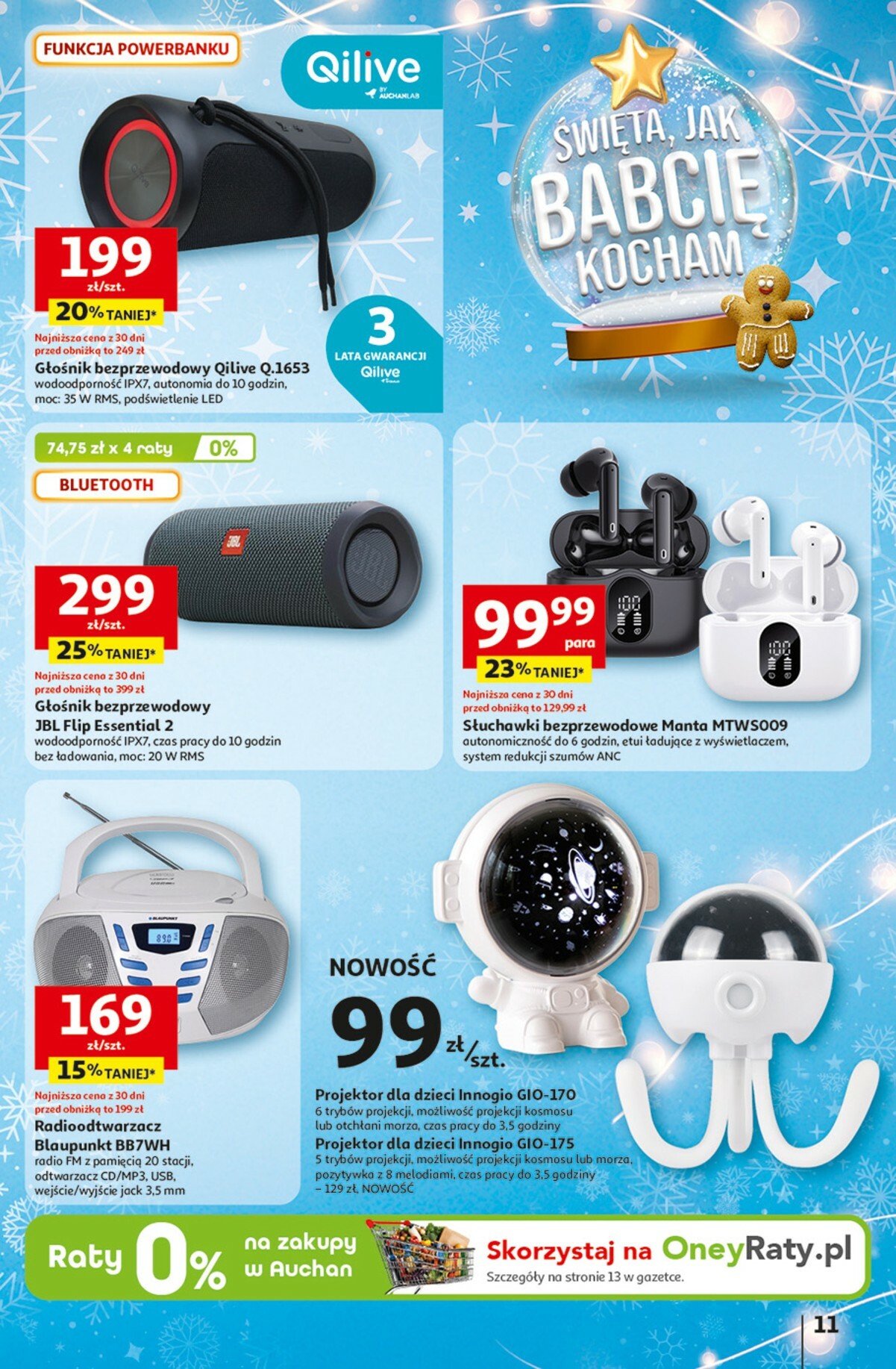 auchan - Gazetka Hipermarket Auchan - Katalog prezenty - ważna od 27.11. do 23.12. - page: 11