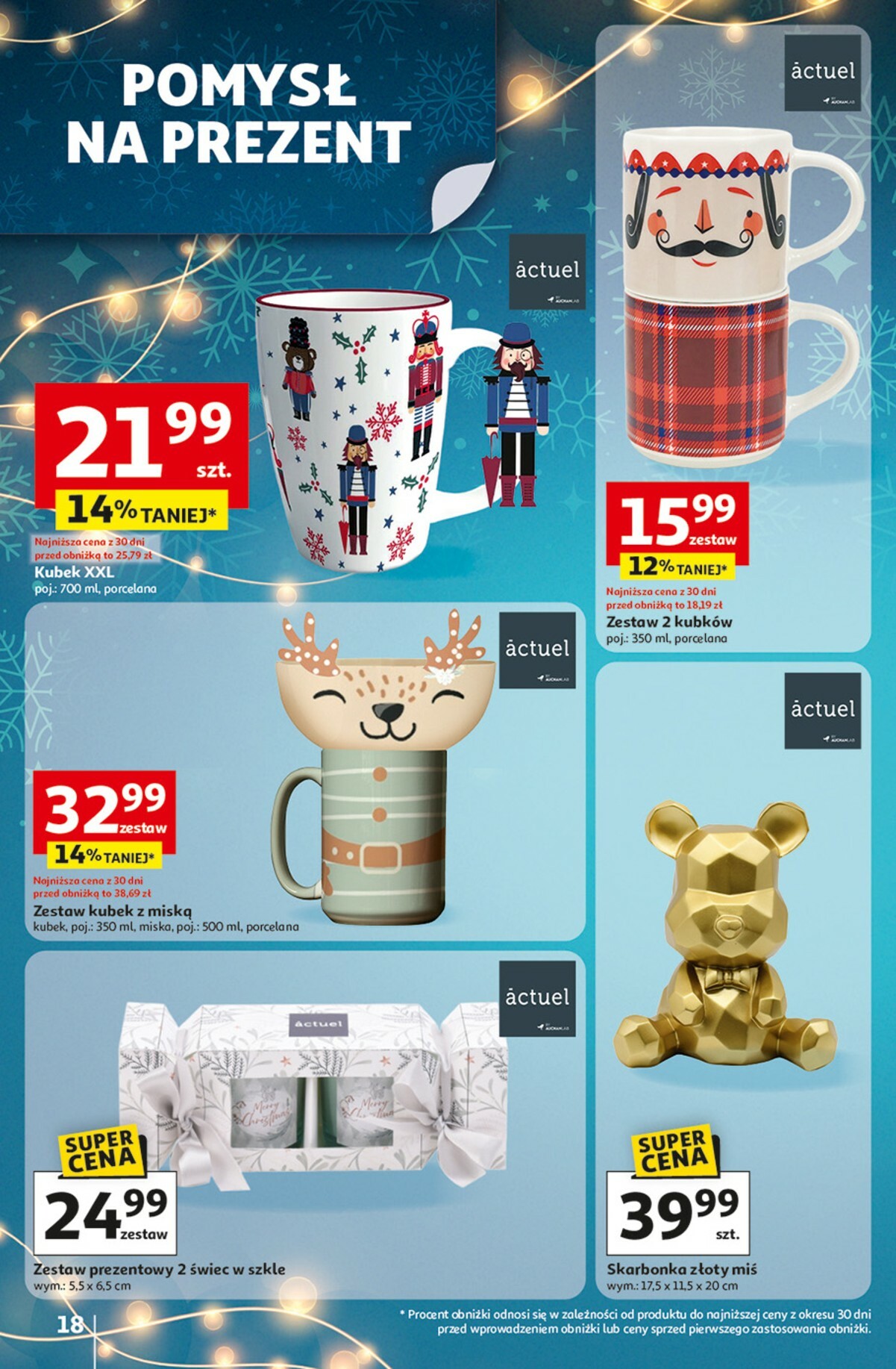 auchan - Gazetka Hipermarket Auchan - Katalog prezenty - ważna od 27.11. do 23.12. - page: 18