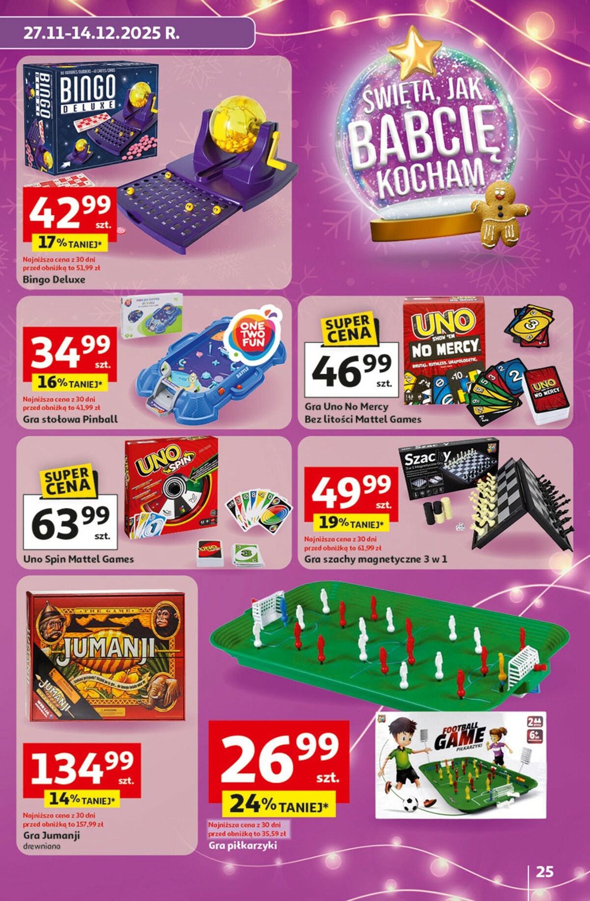auchan - Gazetka Hipermarket Auchan - Katalog prezenty - ważna od 27.11. do 23.12. - page: 25